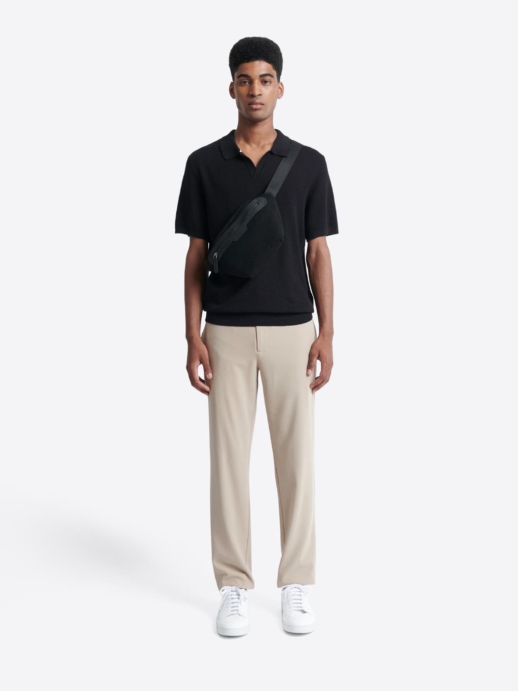 Polo maille col v 100% coton bio - DEVRED 1902