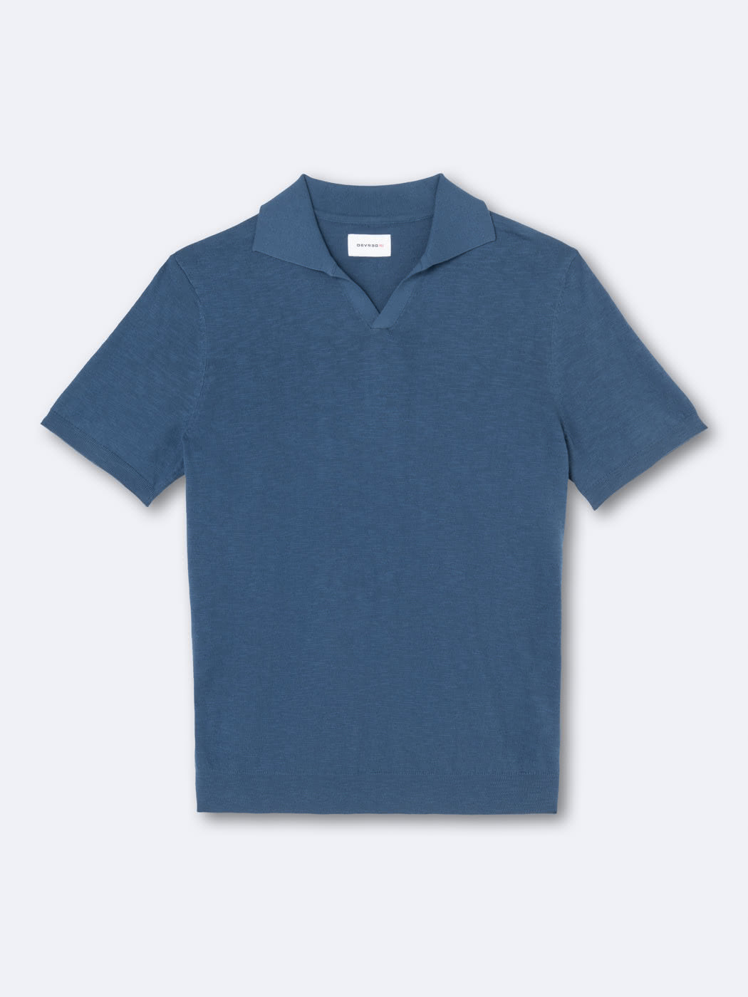 Polo maille col v 100% coton - DEVRED 1902