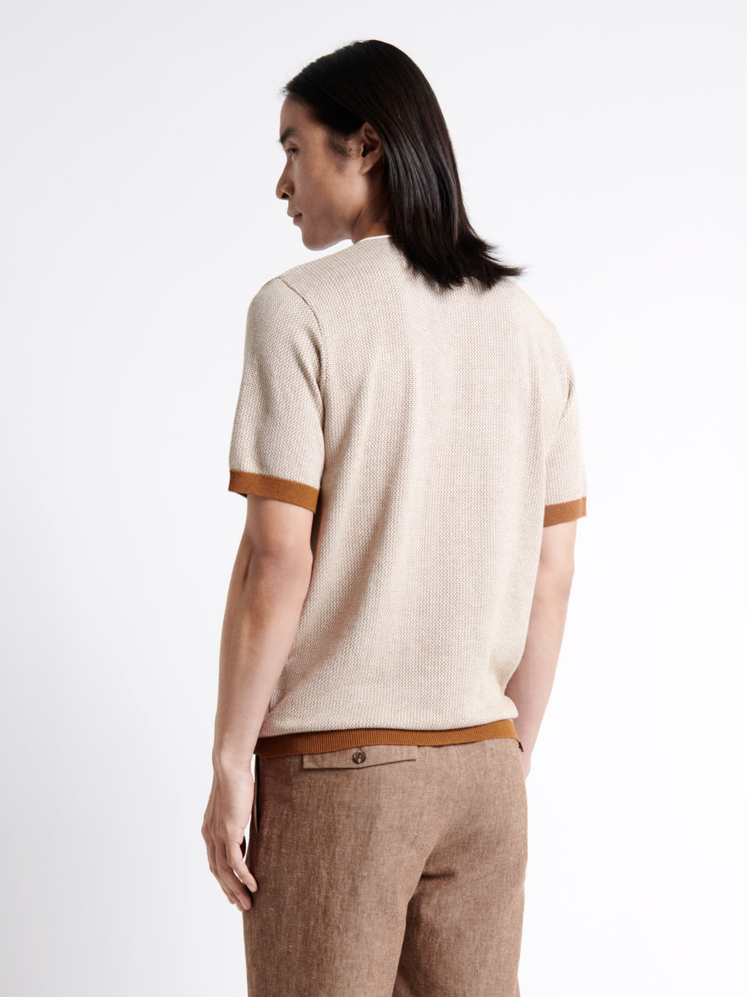 Polo maille col boutonné en coton - DEVRED 1902