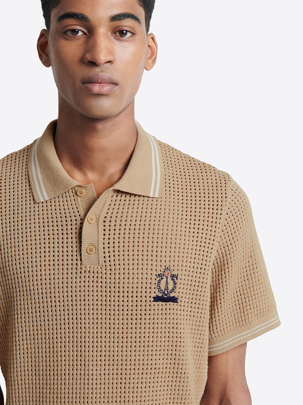 Polo maille col boutonné 100% coton - DEVRED 1902