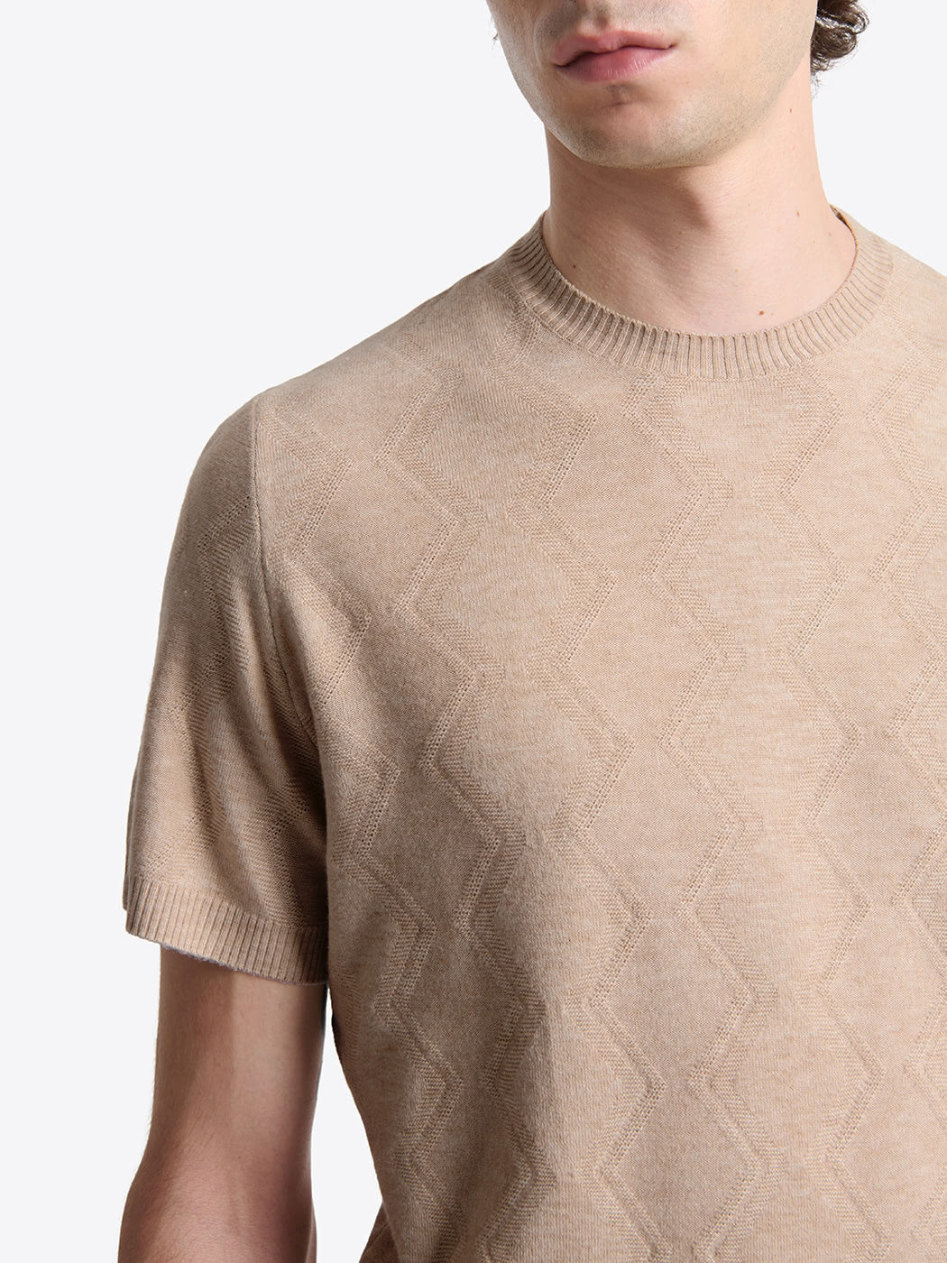 T-shirt maille structurée - DEVRED 1902