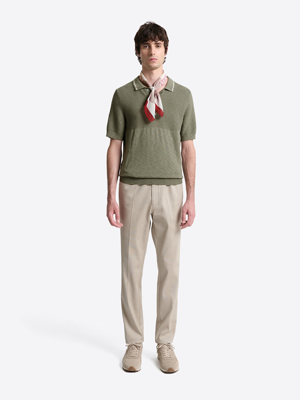 Polo maille boutonné en coton - DEVRED 1902