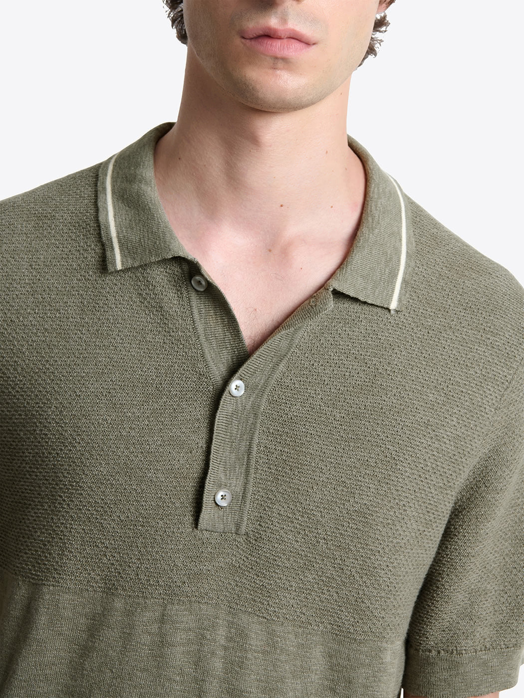 Polo maille boutonné en coton - DEVRED 1902