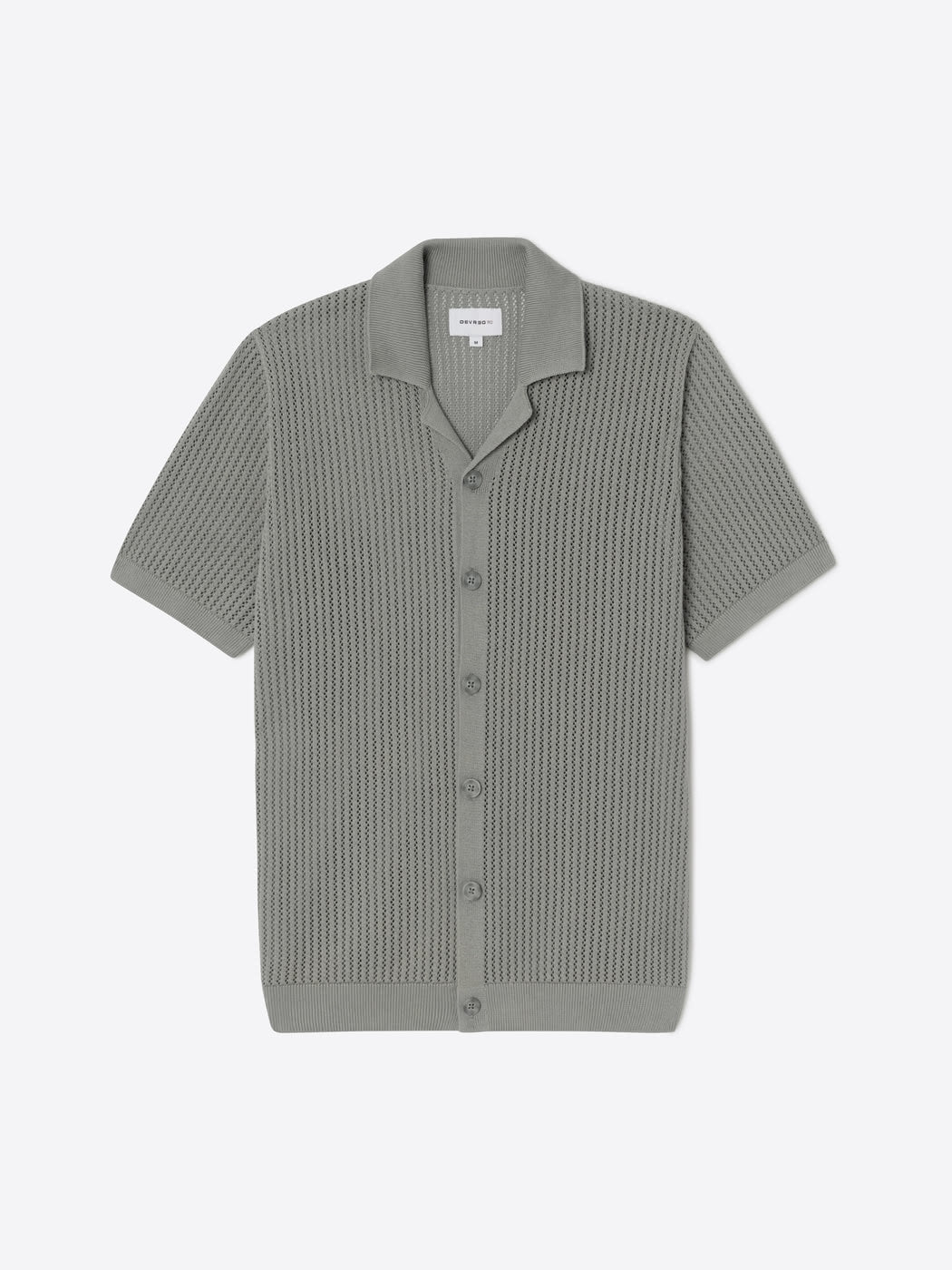 Chemise maille ajourée en coton bio - DEVRED 1902
