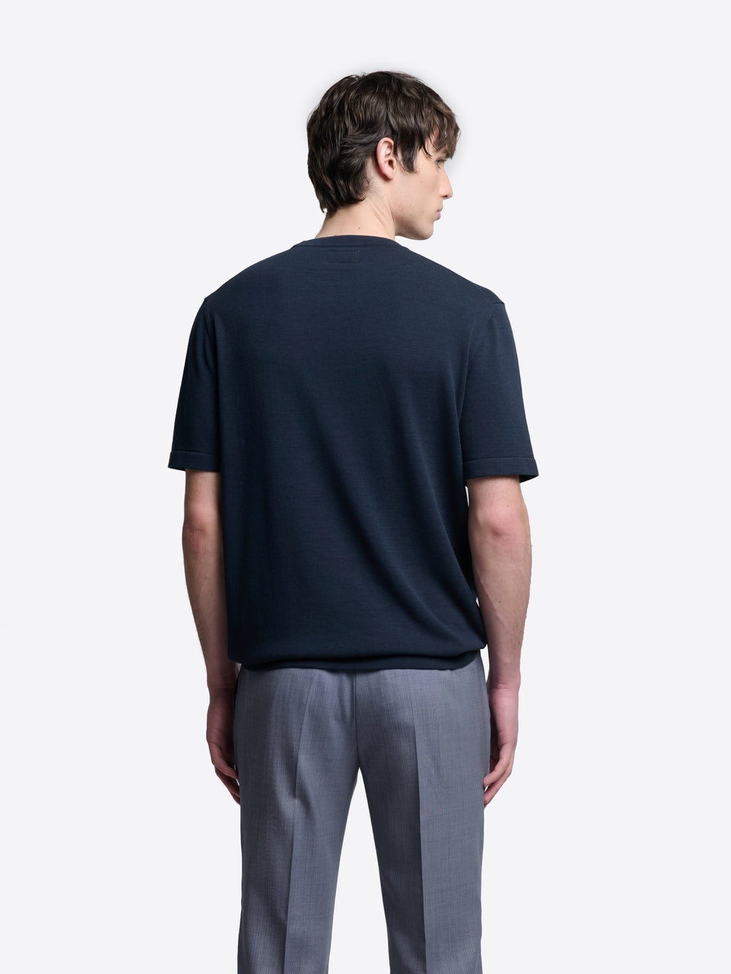 T-shirt maille col rond en coton - DEVRED 1902