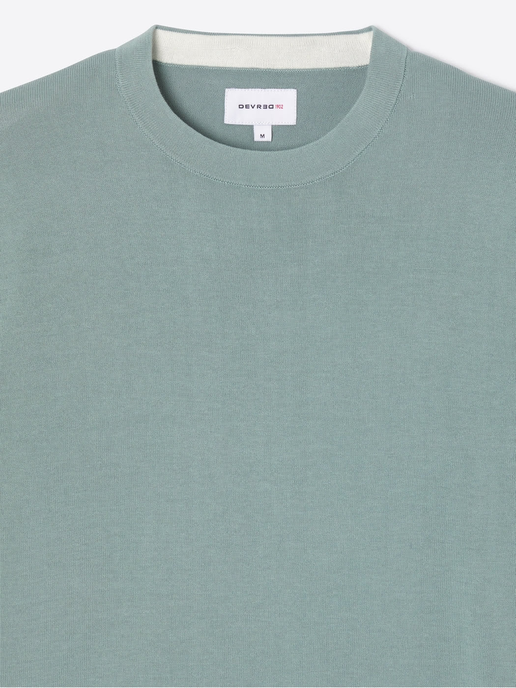 T-shirt maille col rond en coton - DEVRED 1902
