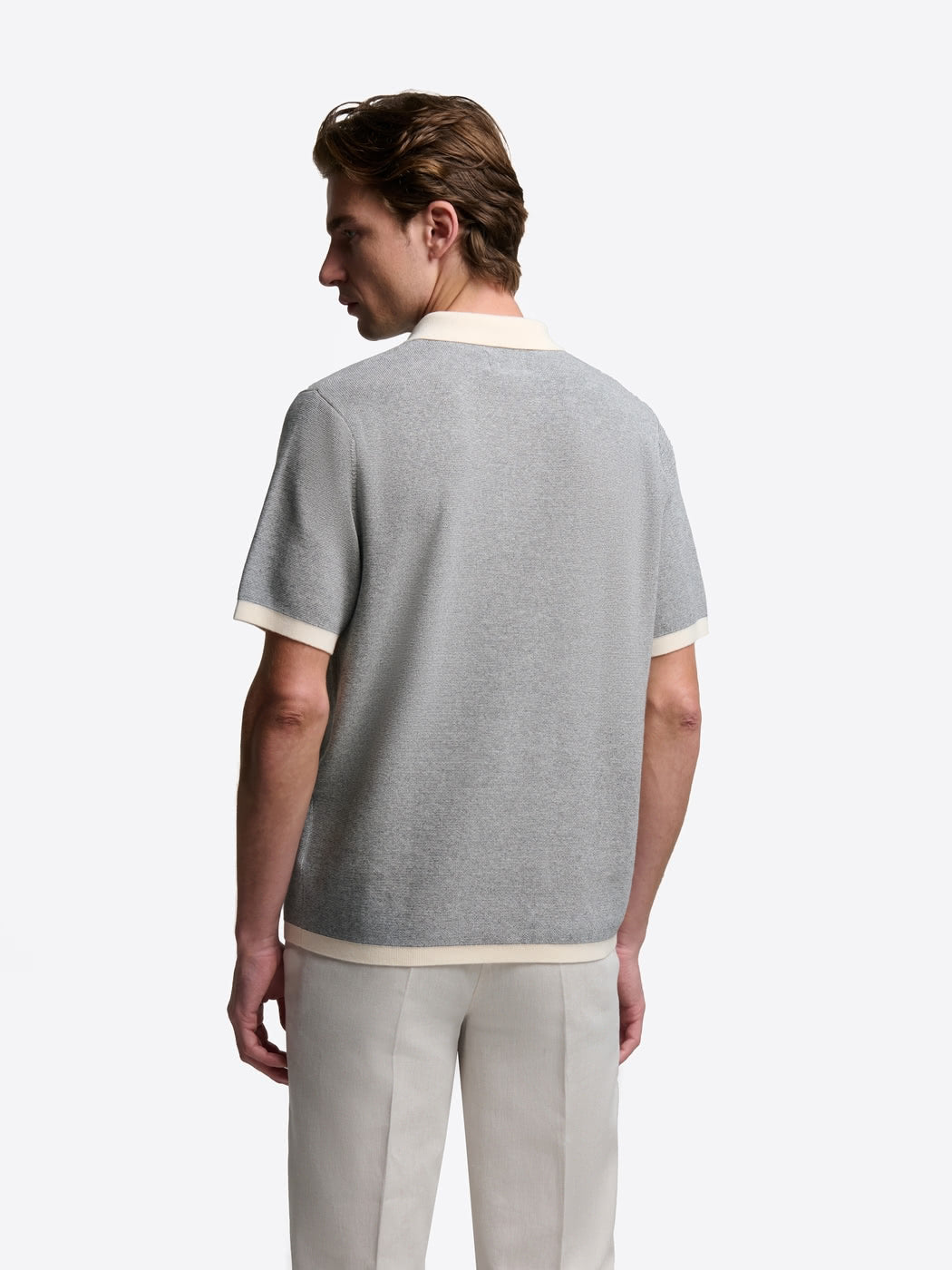 Polo maille boutonné en coton - DEVRED 1902
