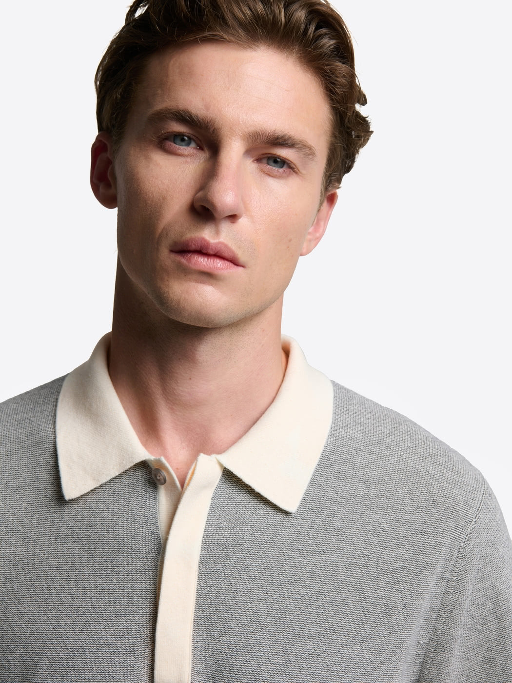 Polo maille boutonné en coton - DEVRED 1902