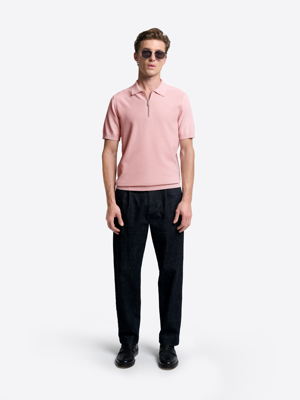 Polo maille col zippé - DEVRED 1902