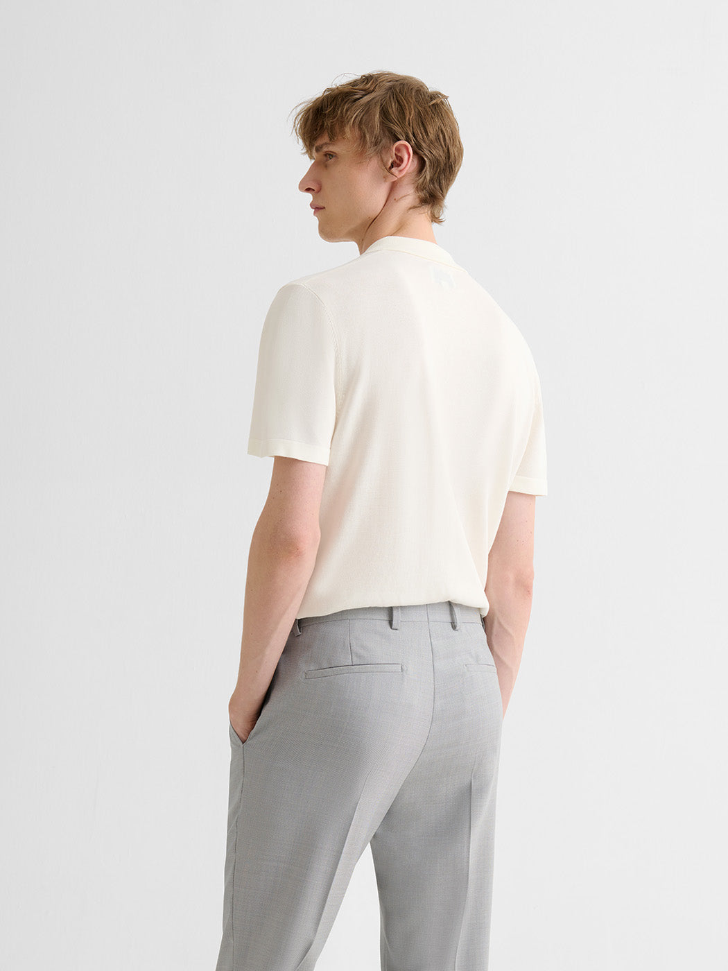 Polo zippé  en jersey - DEVRED 1902
