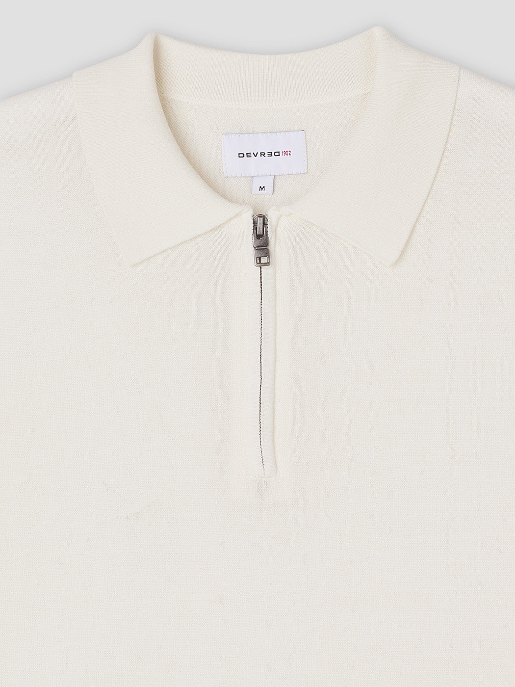 Polo zippé  en jersey - DEVRED 1902