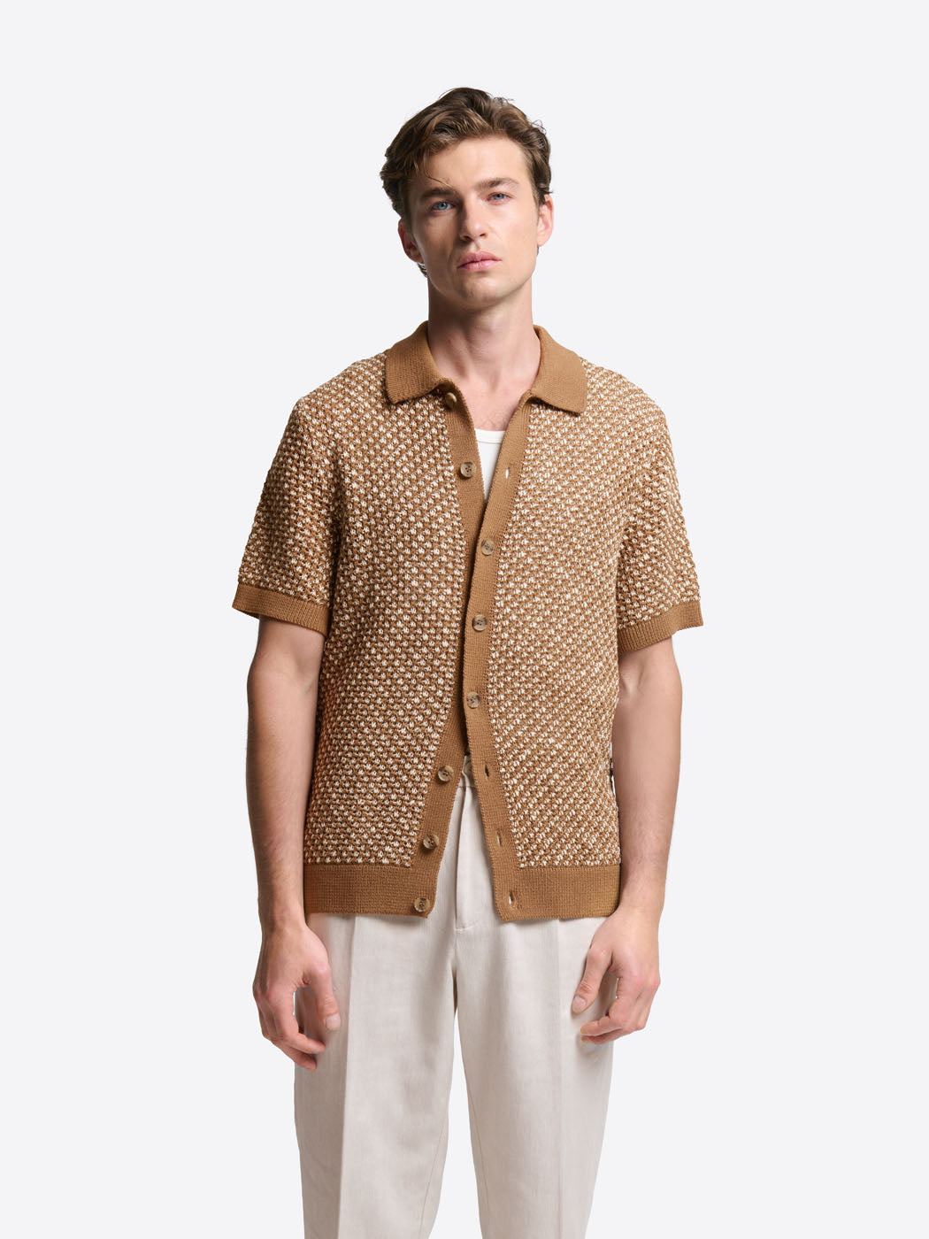 Chemise en maille fantaisie - DEVRED 1902