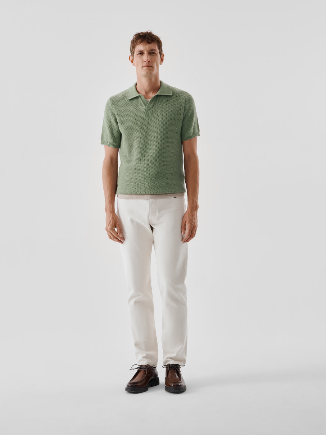Polo col ouvert en maille - DEVRED 1902