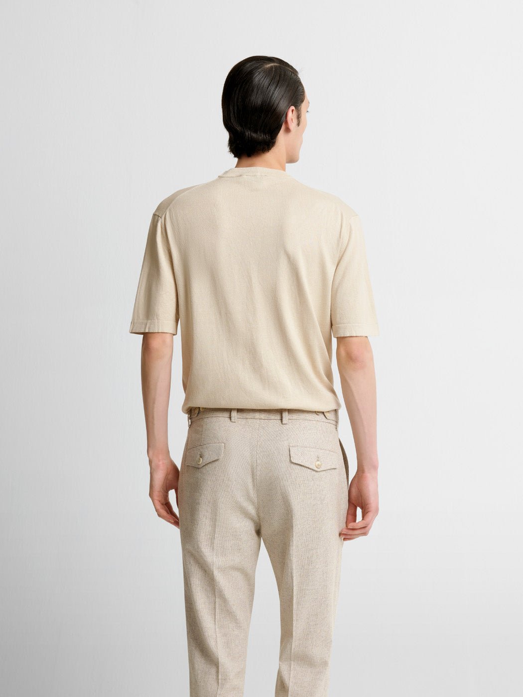 T-shirt maille en soie mélangé - DEVRED 1902
