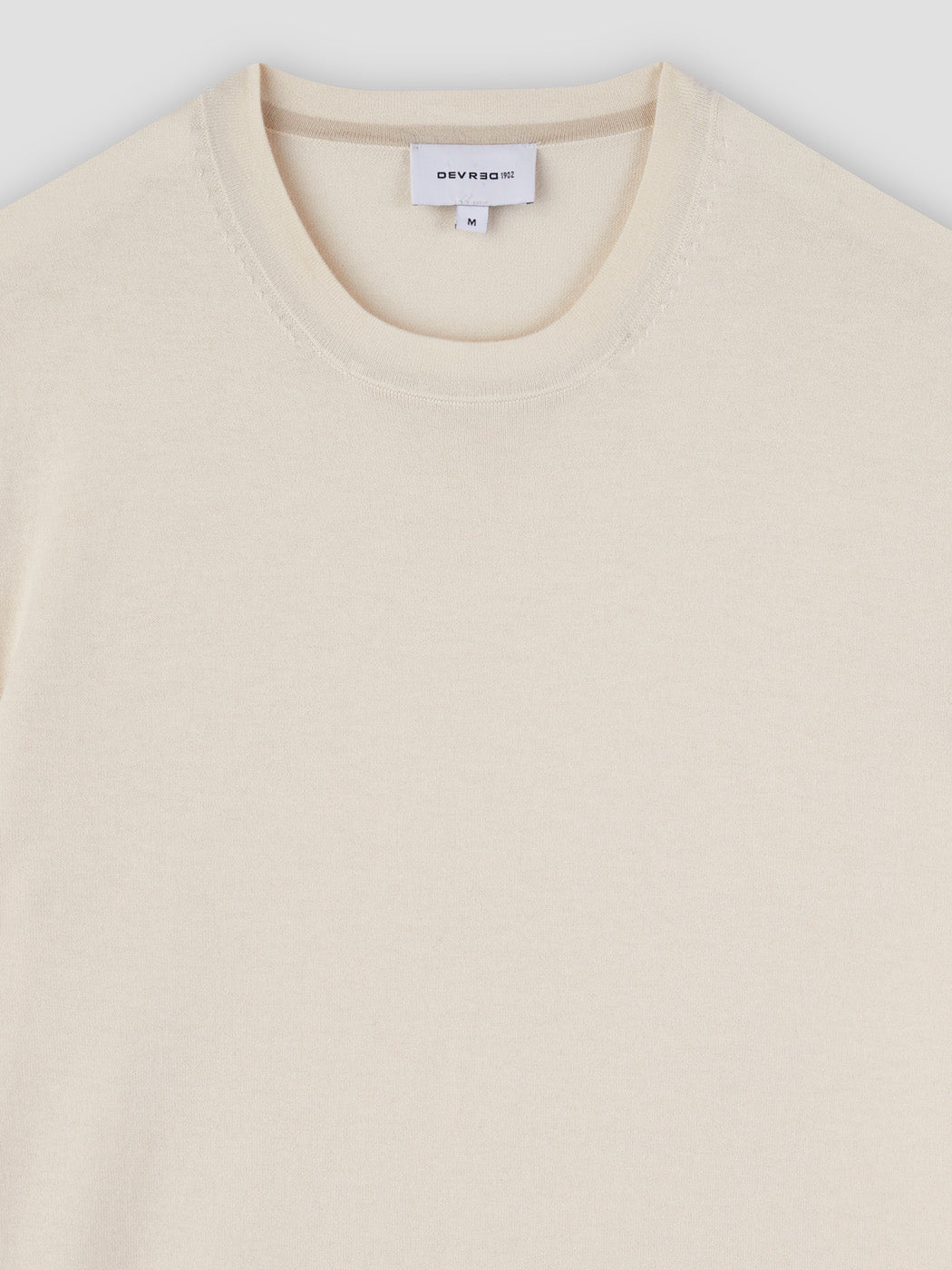 T-shirt maille en soie mélangé