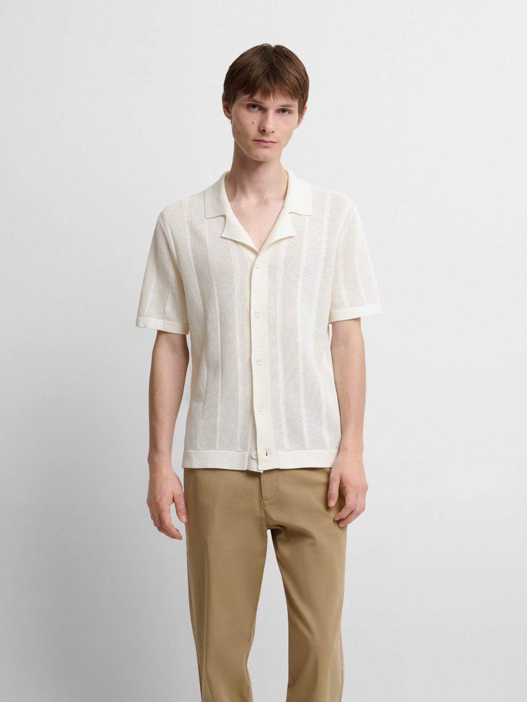 Chemise en maille col boutonné - DEVRED 1902