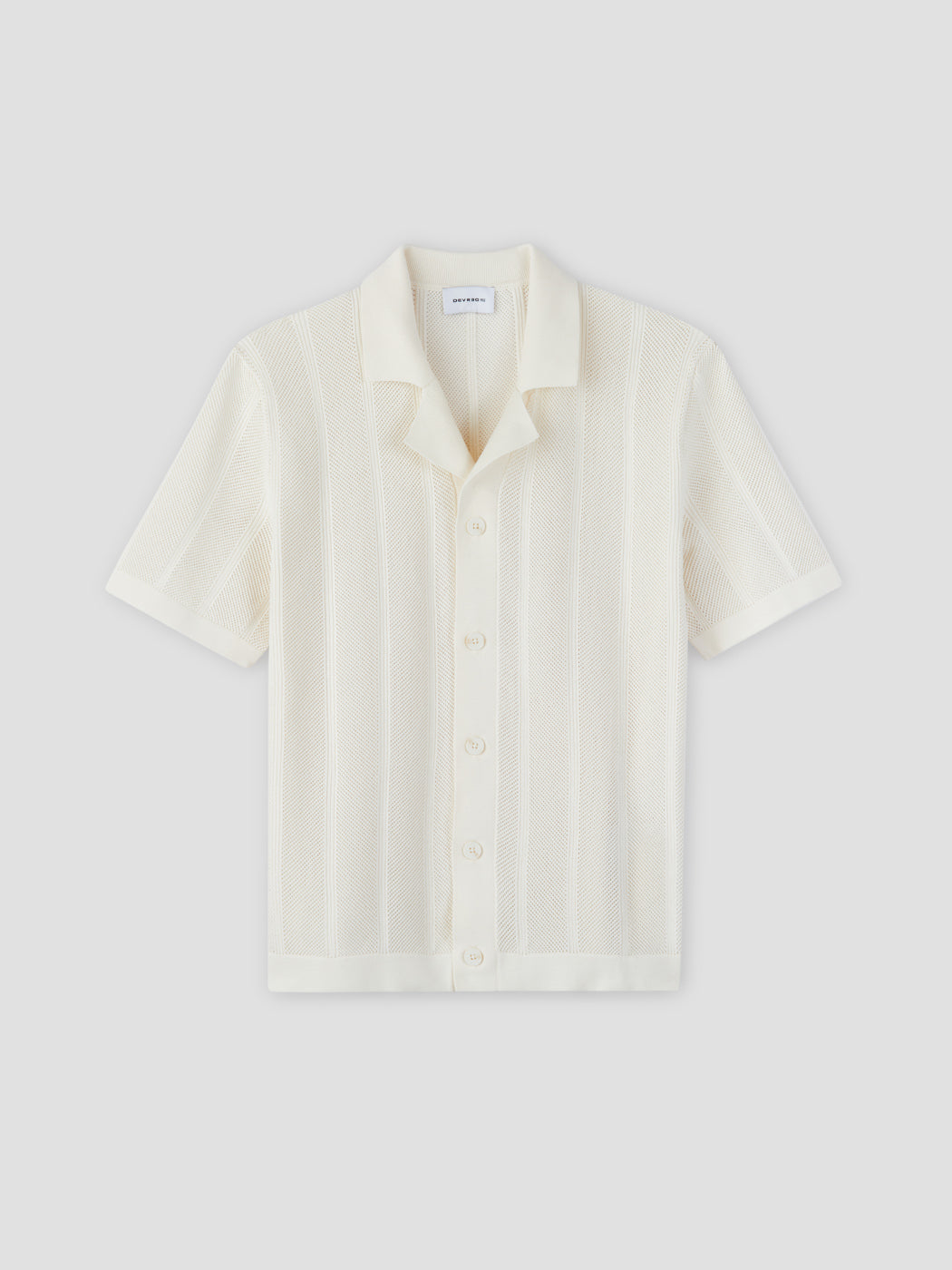Chemise en maille col boutonné - DEVRED 1902