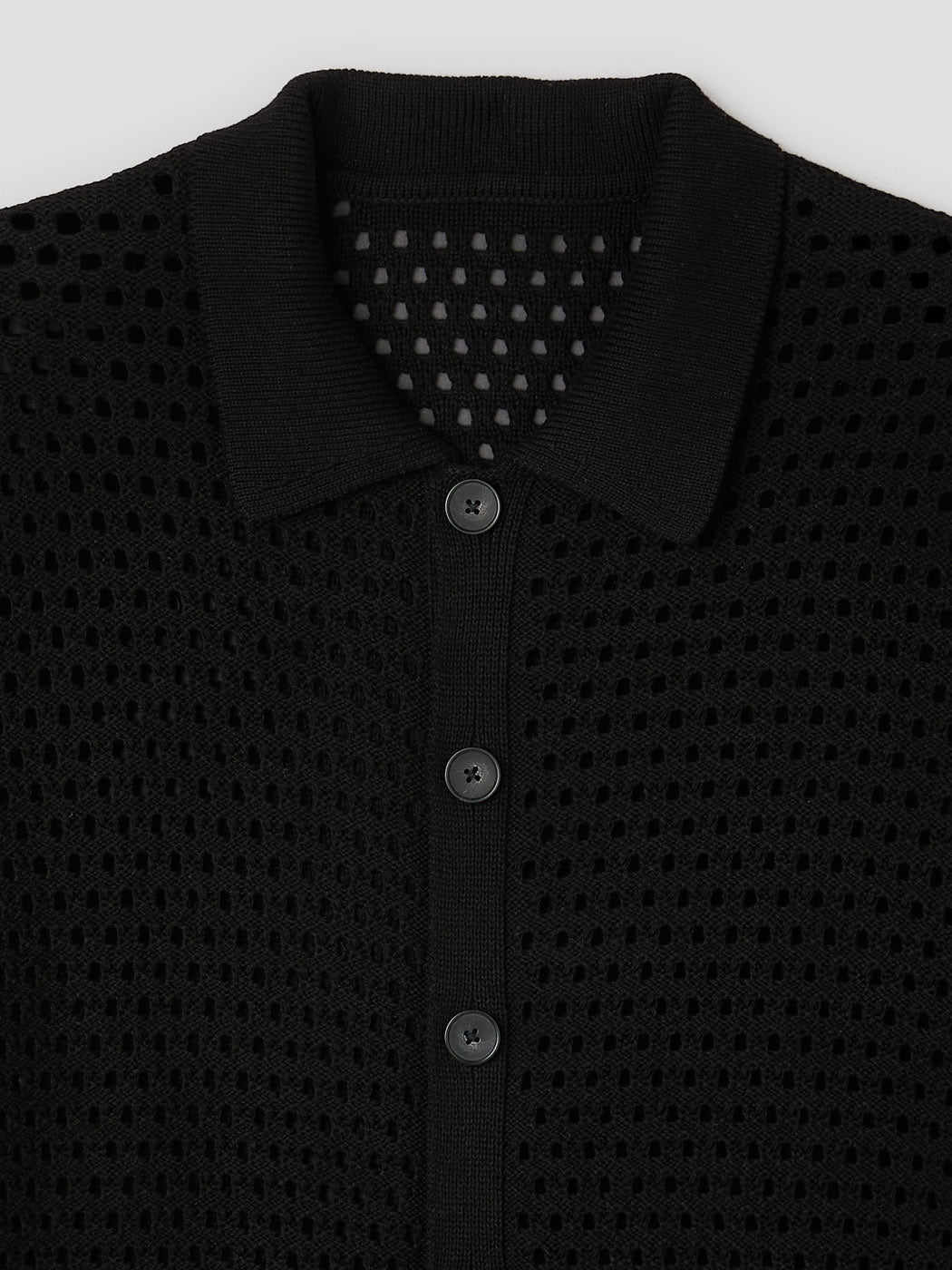 Polo  col boutonné tricotage fantaisie - DEVRED 1902