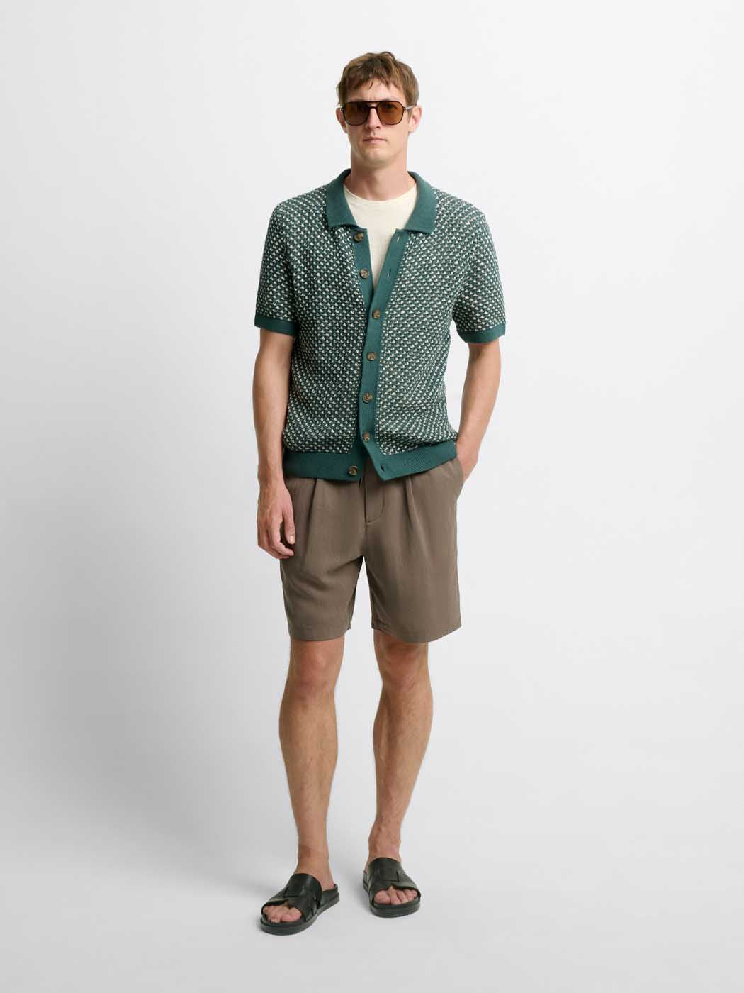 Chemise en maille bicolore - DEVRED 1902