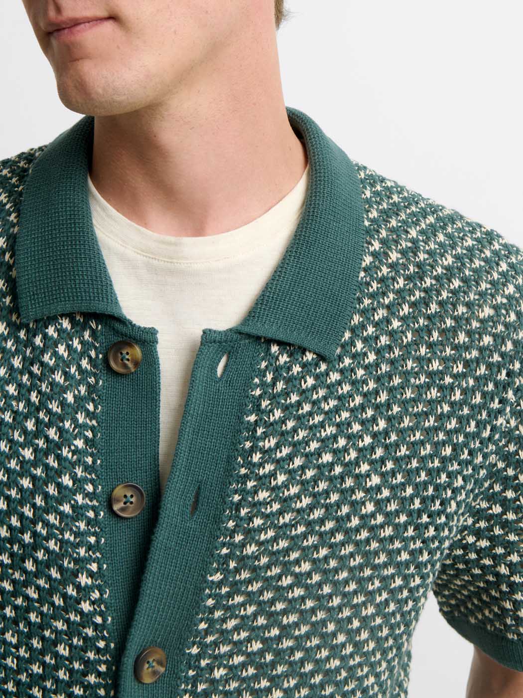 Chemise en maille bicolore - DEVRED 1902