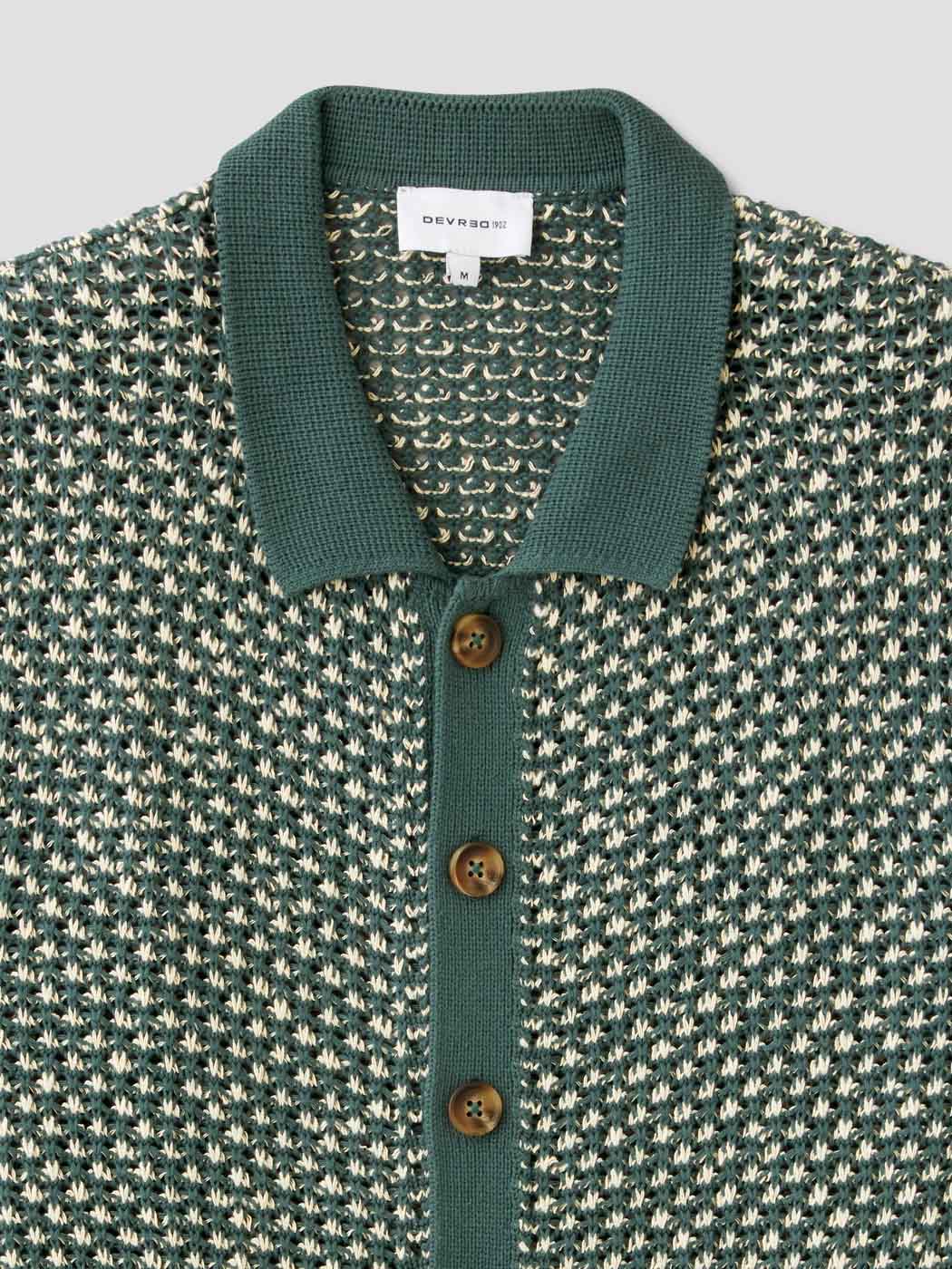 Chemise en maille bicolore - DEVRED 1902