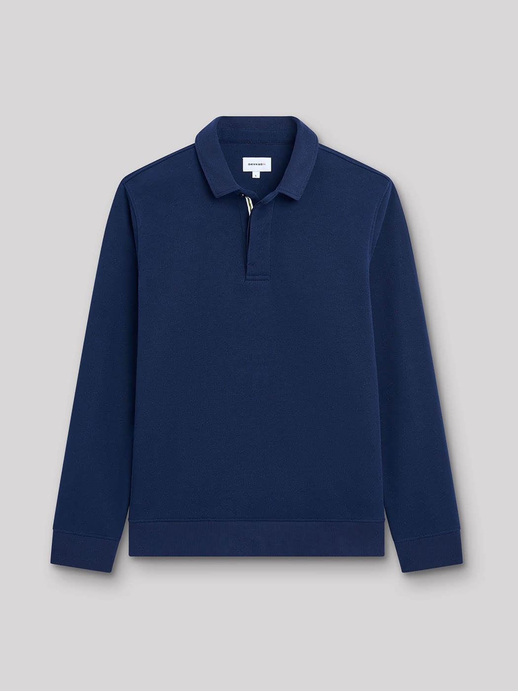 Polo manches longues en coton - DEVRED 1902