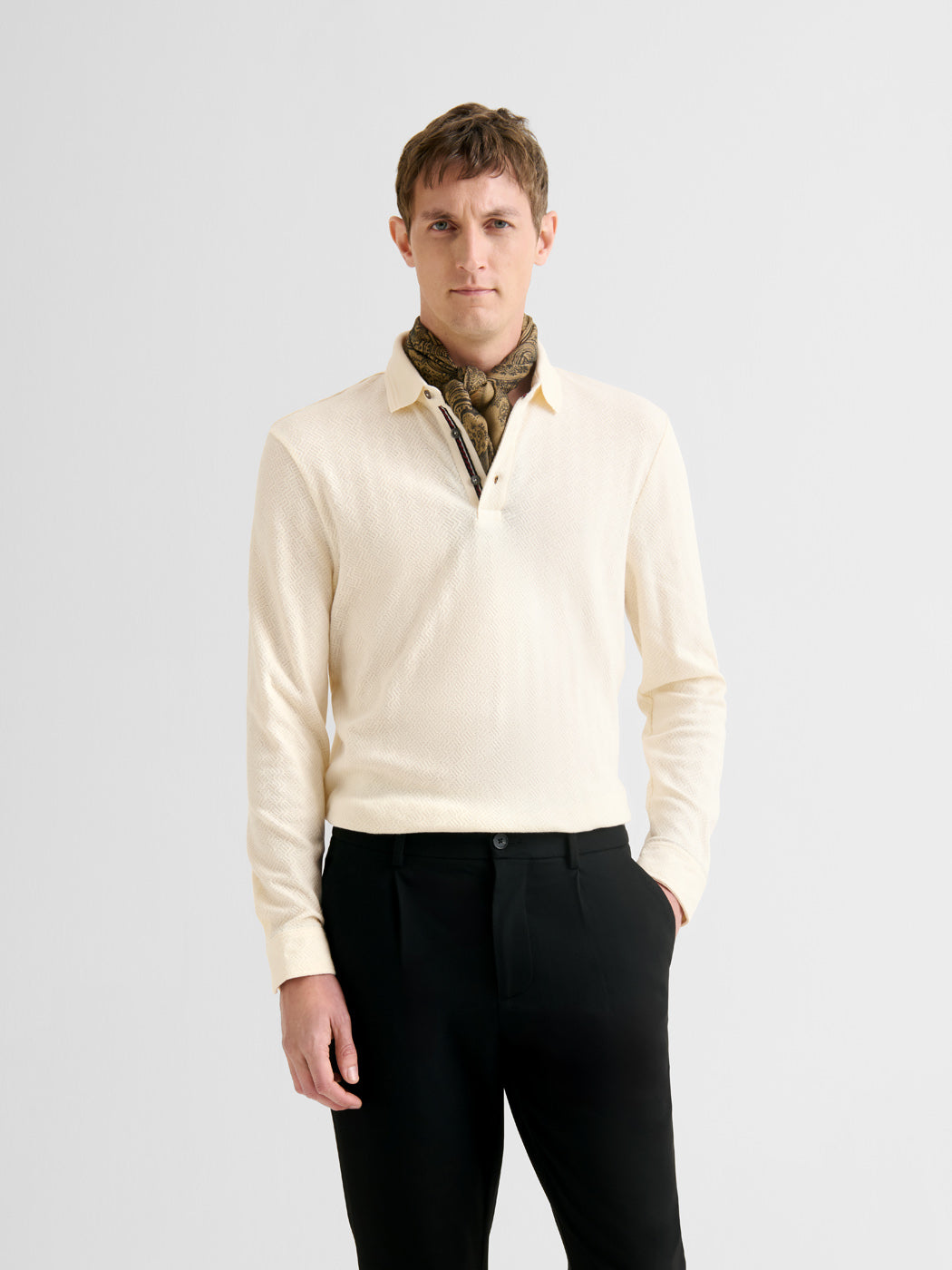 Polo boutonné en coton - DEVRED 1902