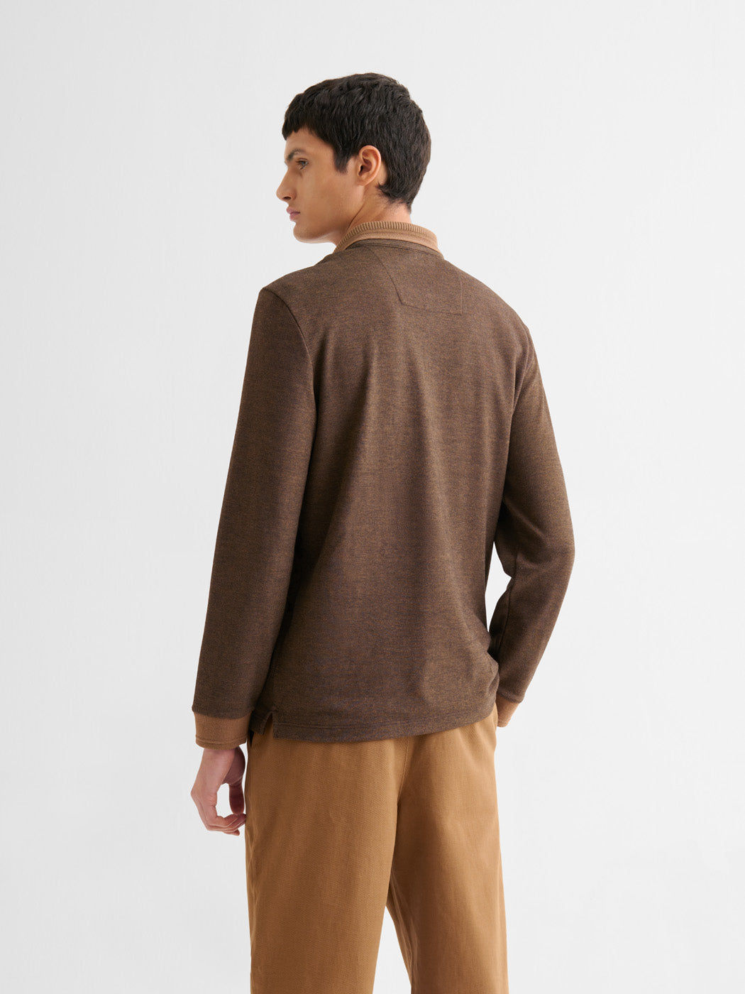 Polo boutonné chiné - DEVRED 1902