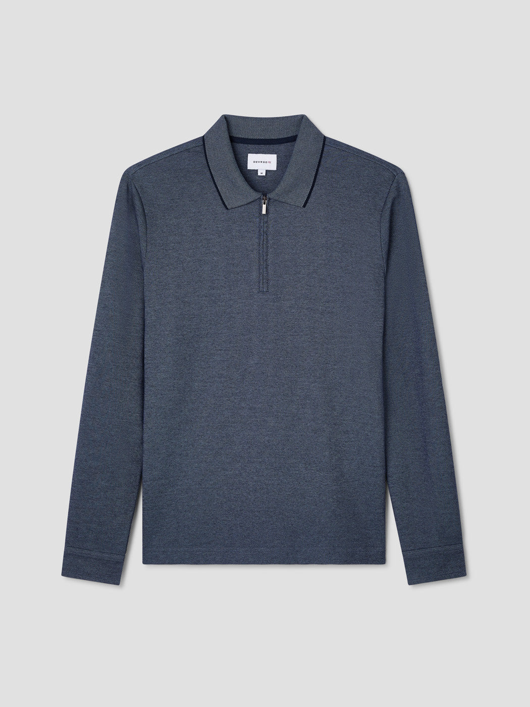 Polo zippé  en coton - DEVRED 1902