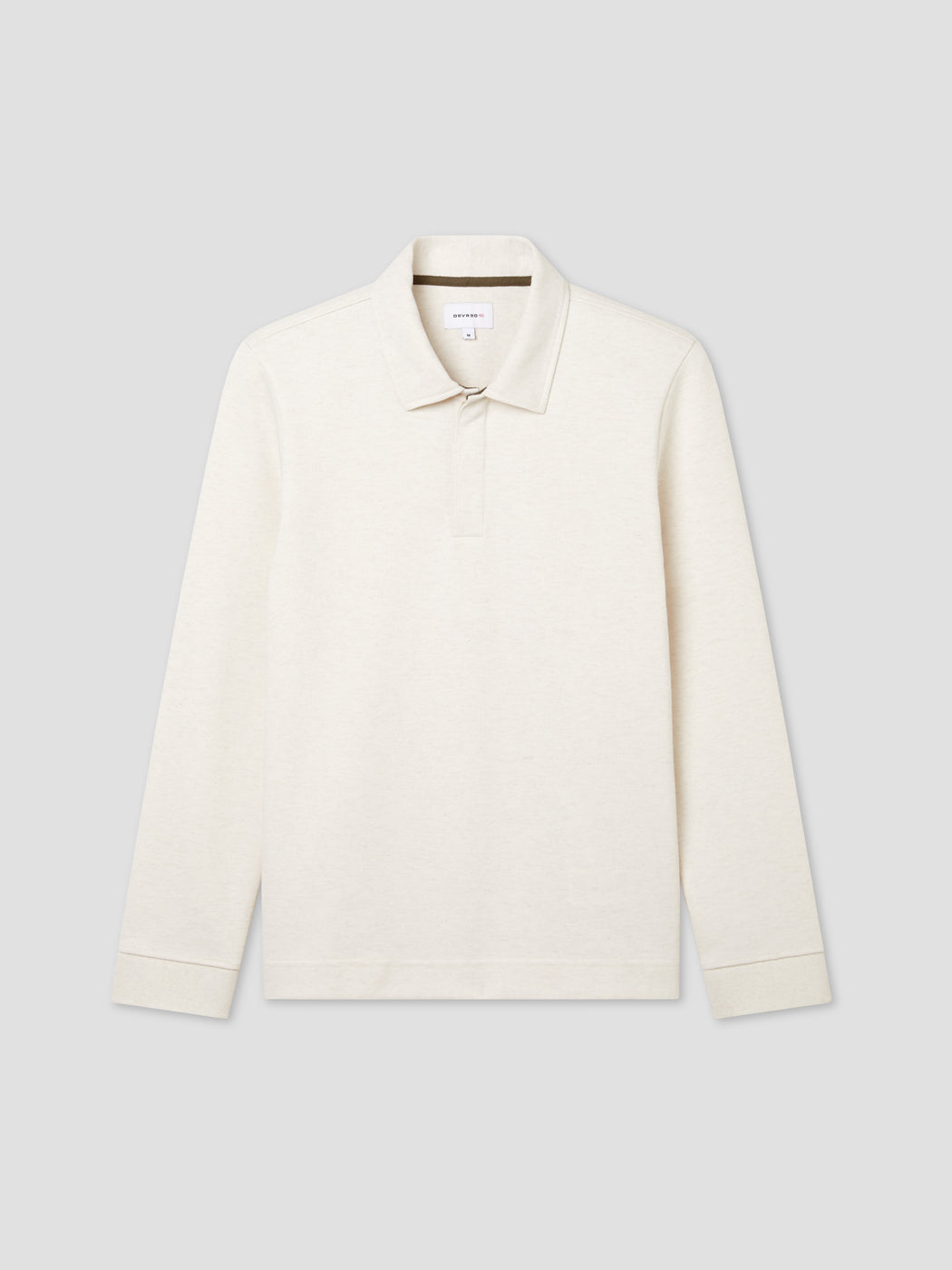 Polo manches longues boutonné - DEVRED 1902