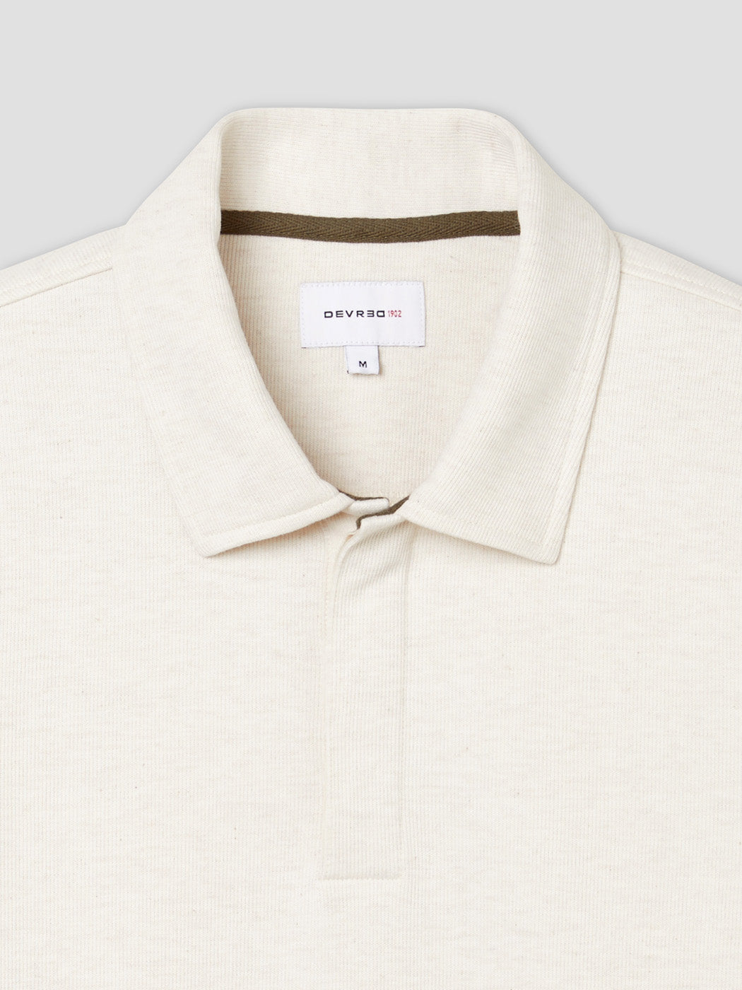 Polo manches longues boutonné - DEVRED 1902