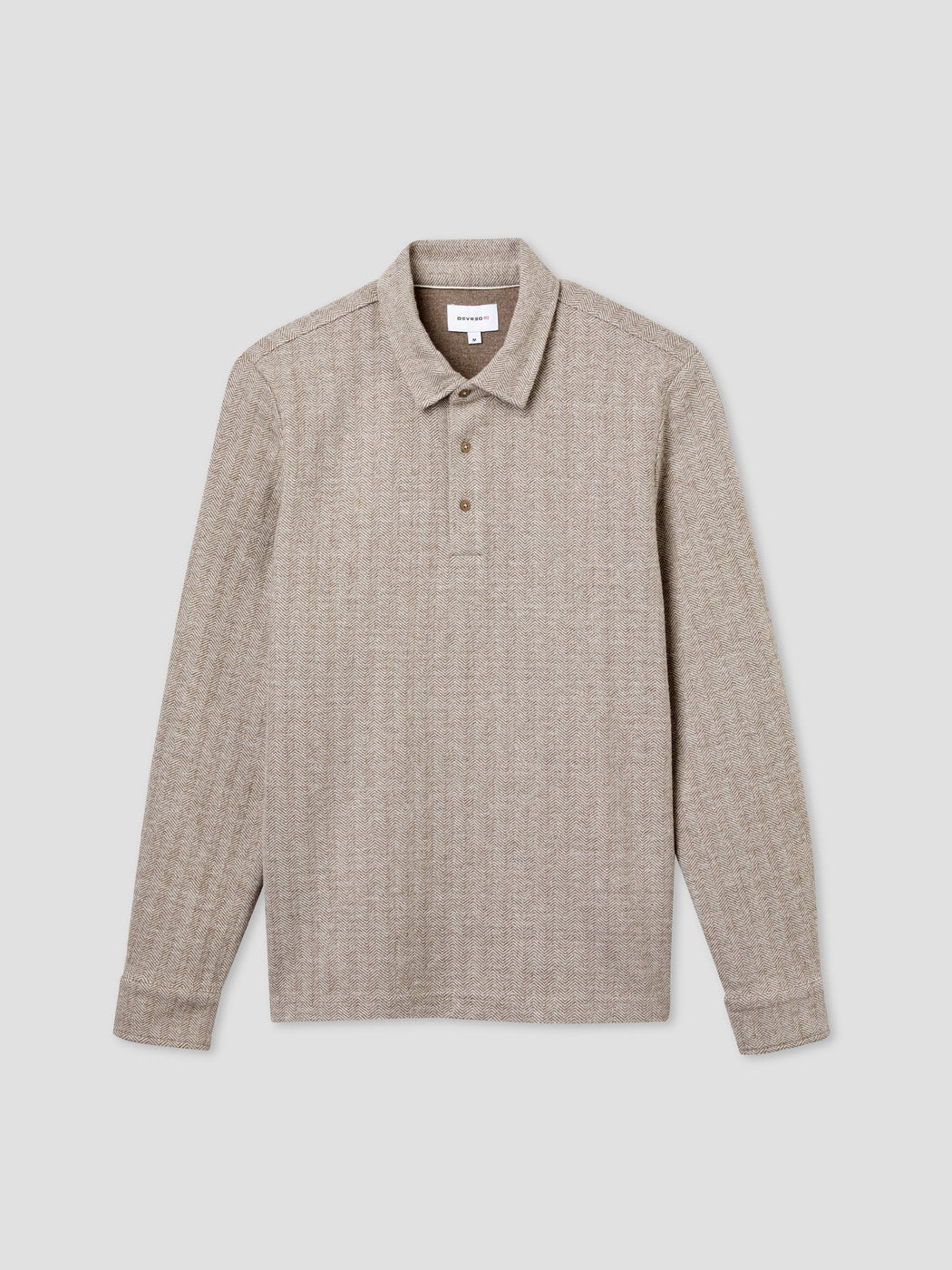 Polo manches longues col boutonné - DEVRED 1902