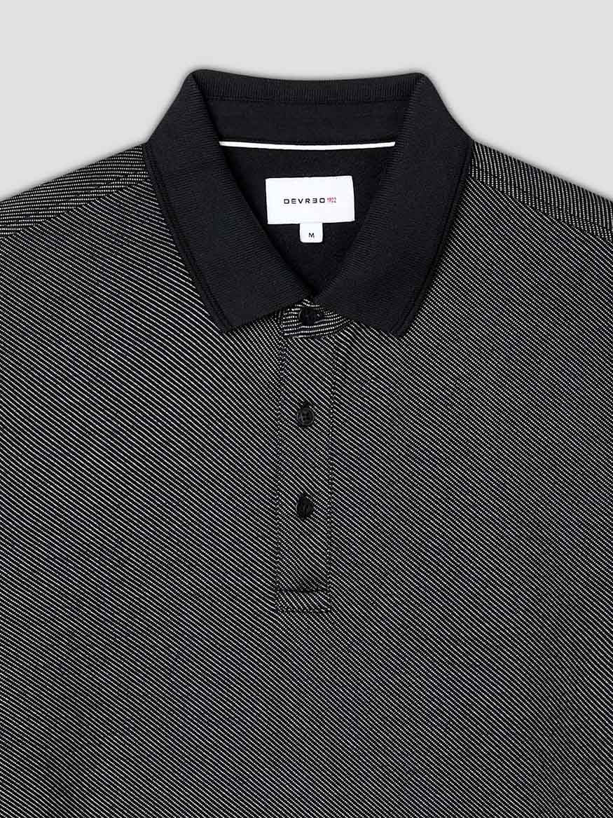 Polo manches longues col polo boutonné - DEVRED 1902
