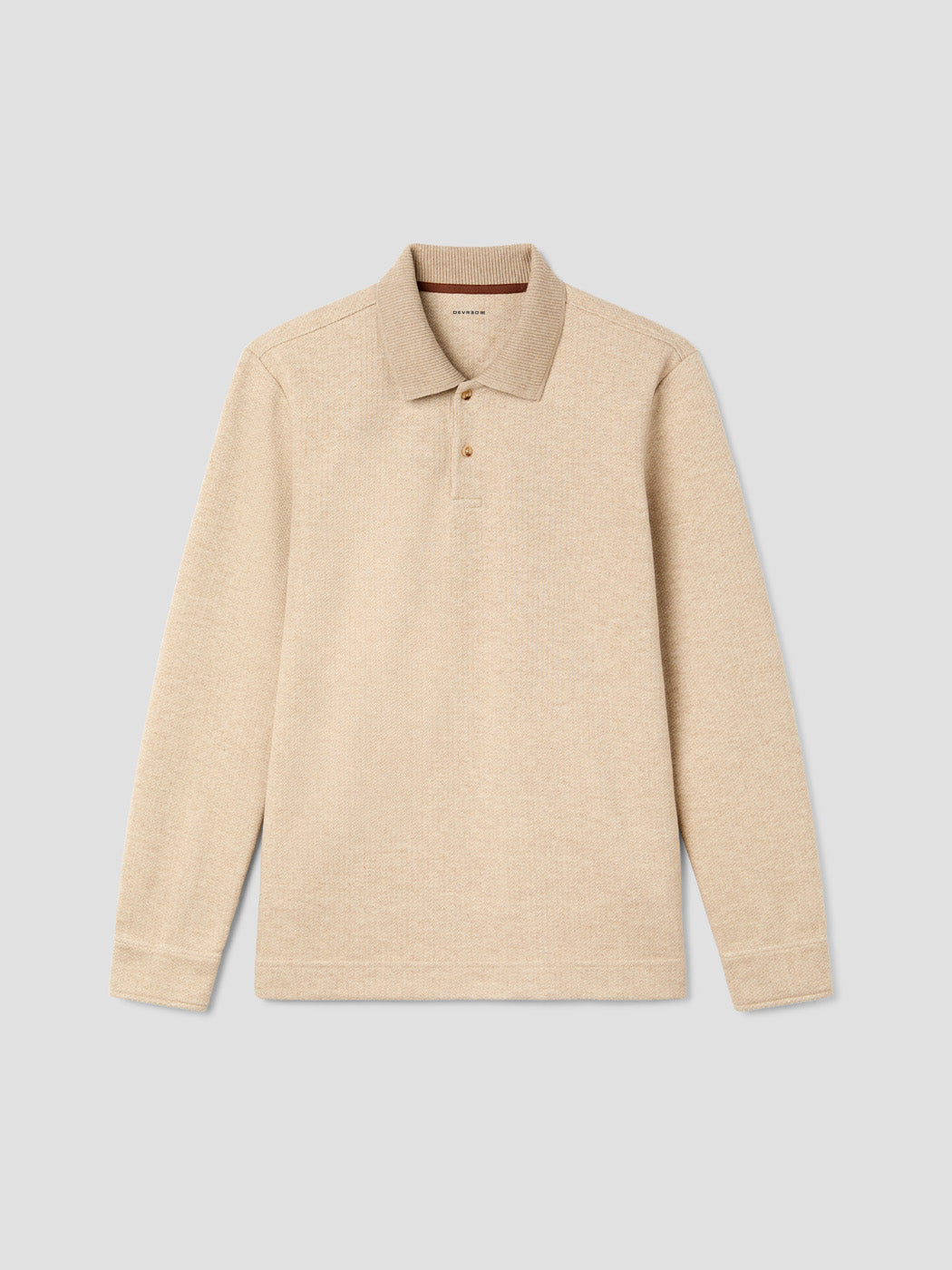 Polo boutonné en jacquard - DEVRED 1902