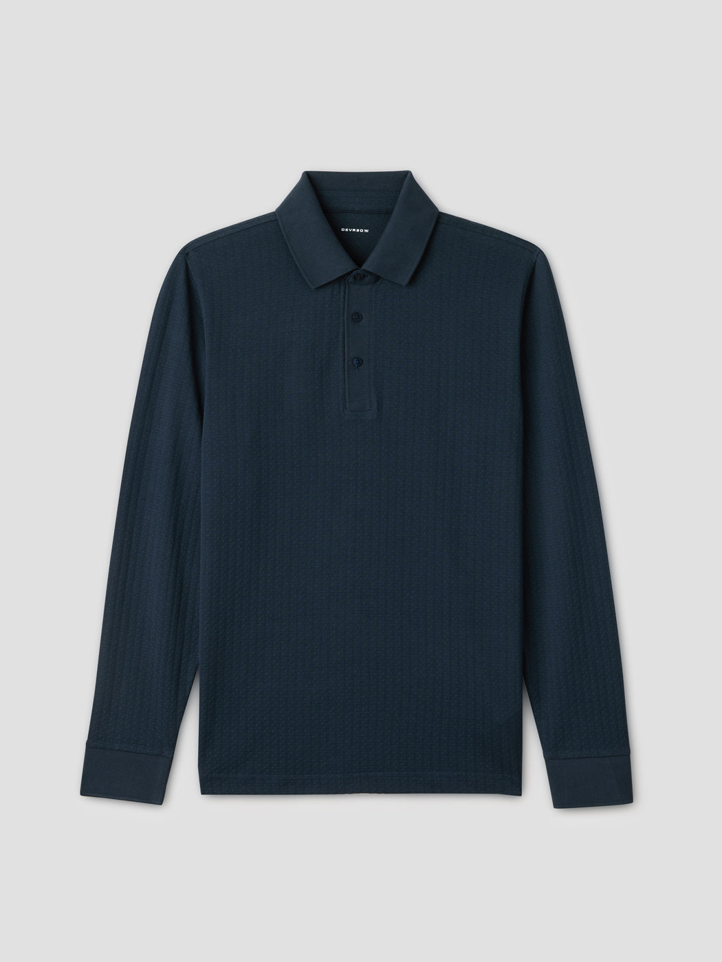 Polo manches longues col boutonné - DEVRED 1902