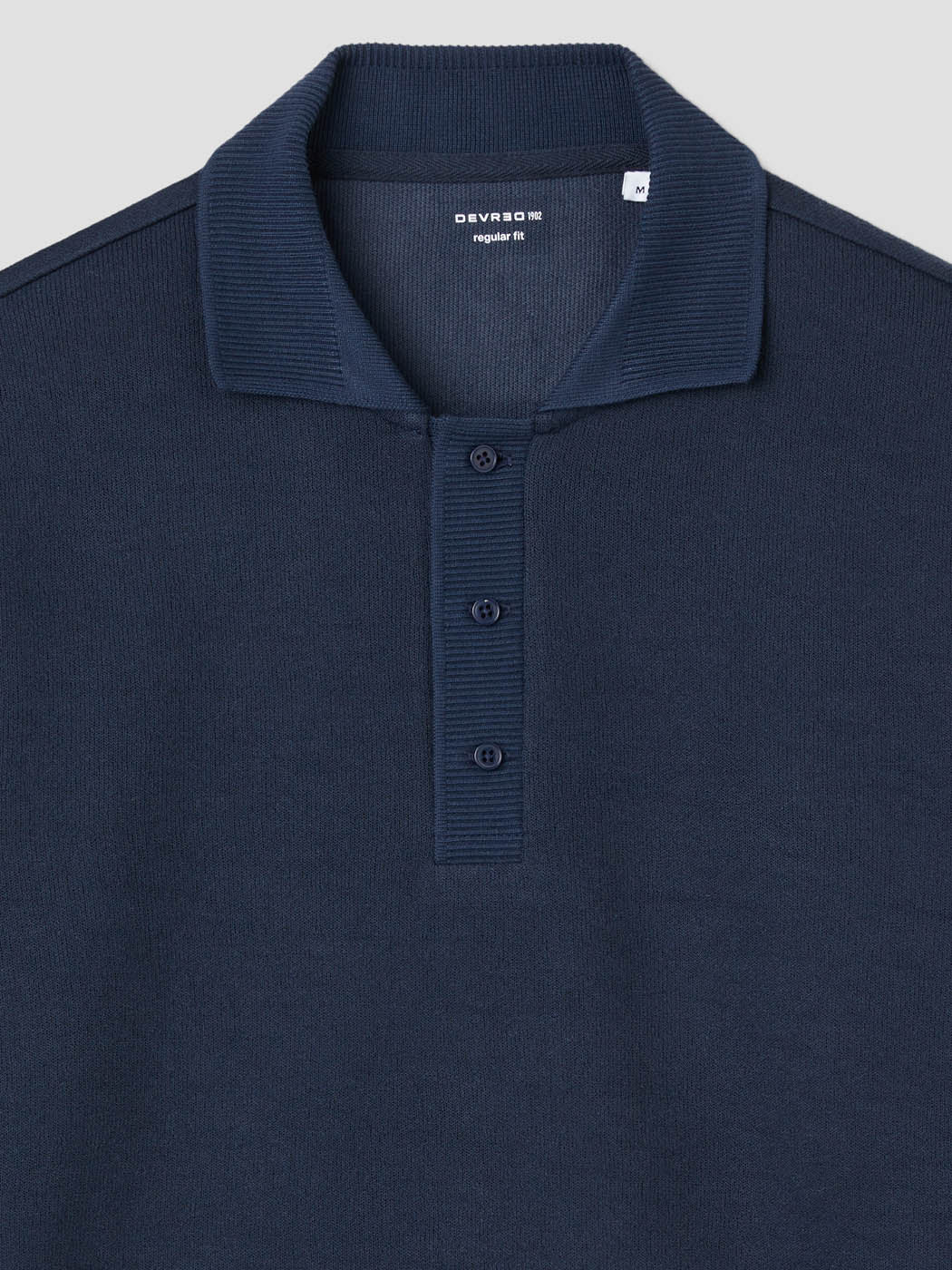 Polo manches longues col boutonné - DEVRED 1902