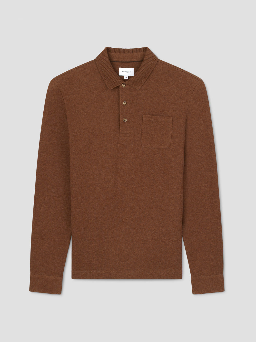 POLO ML MAILLE FINE HOMME - DEVRED 1902