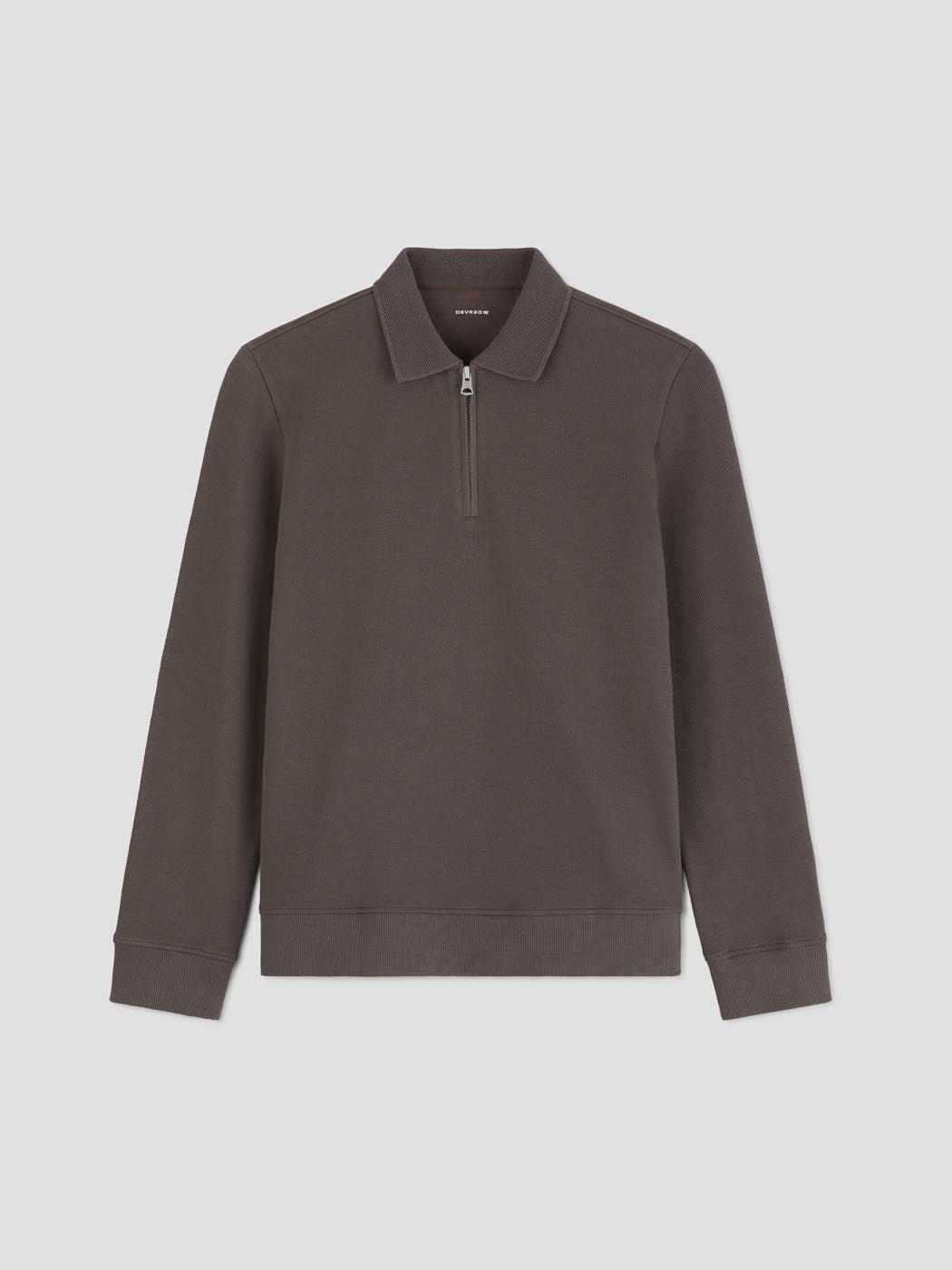 Polo manches longues col zippé - DEVRED 1902