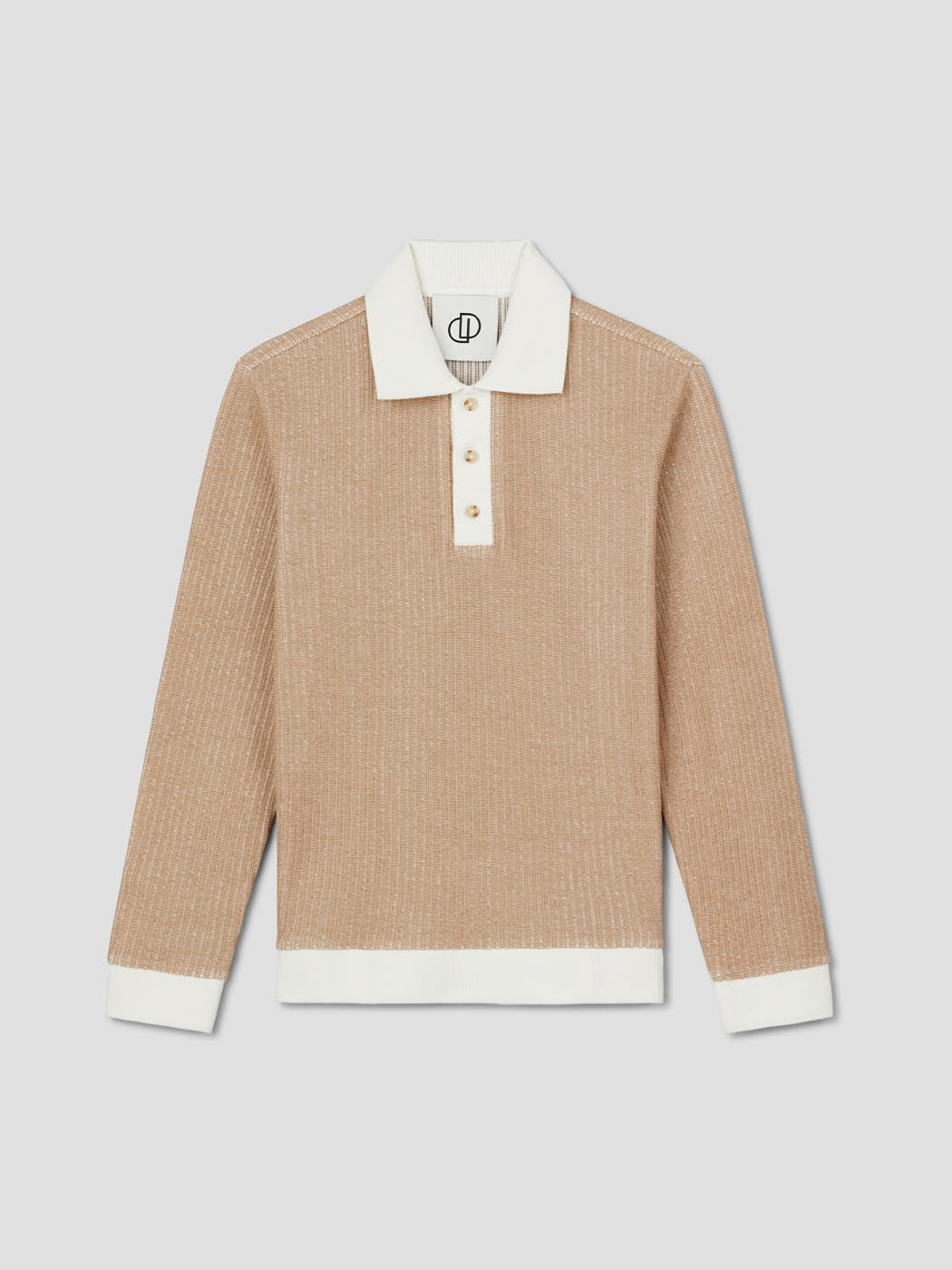 Polo manches longues col boutonné - DEVRED 1902