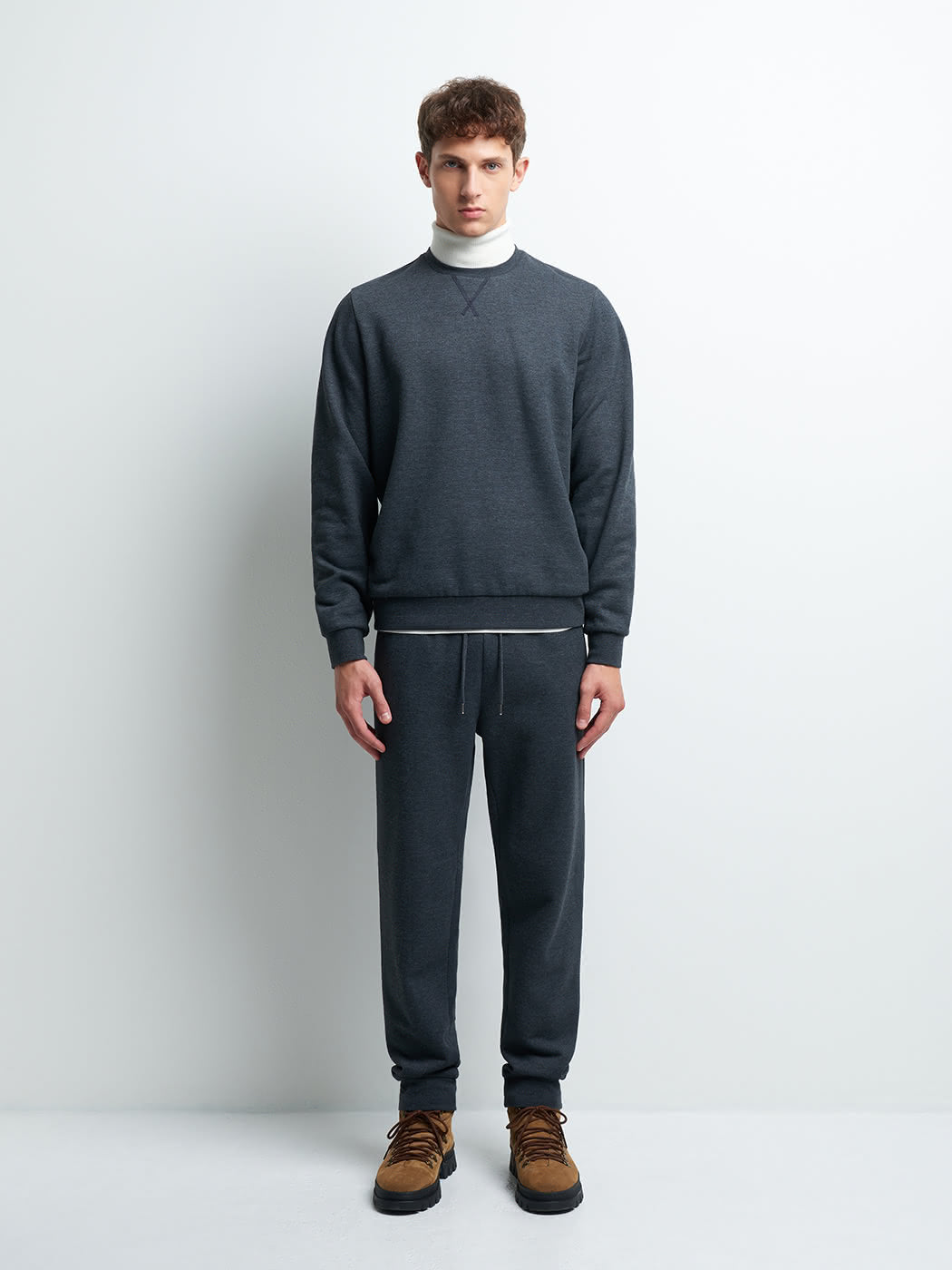 Pantalon jogging molleton chiné - DEVRED 1902