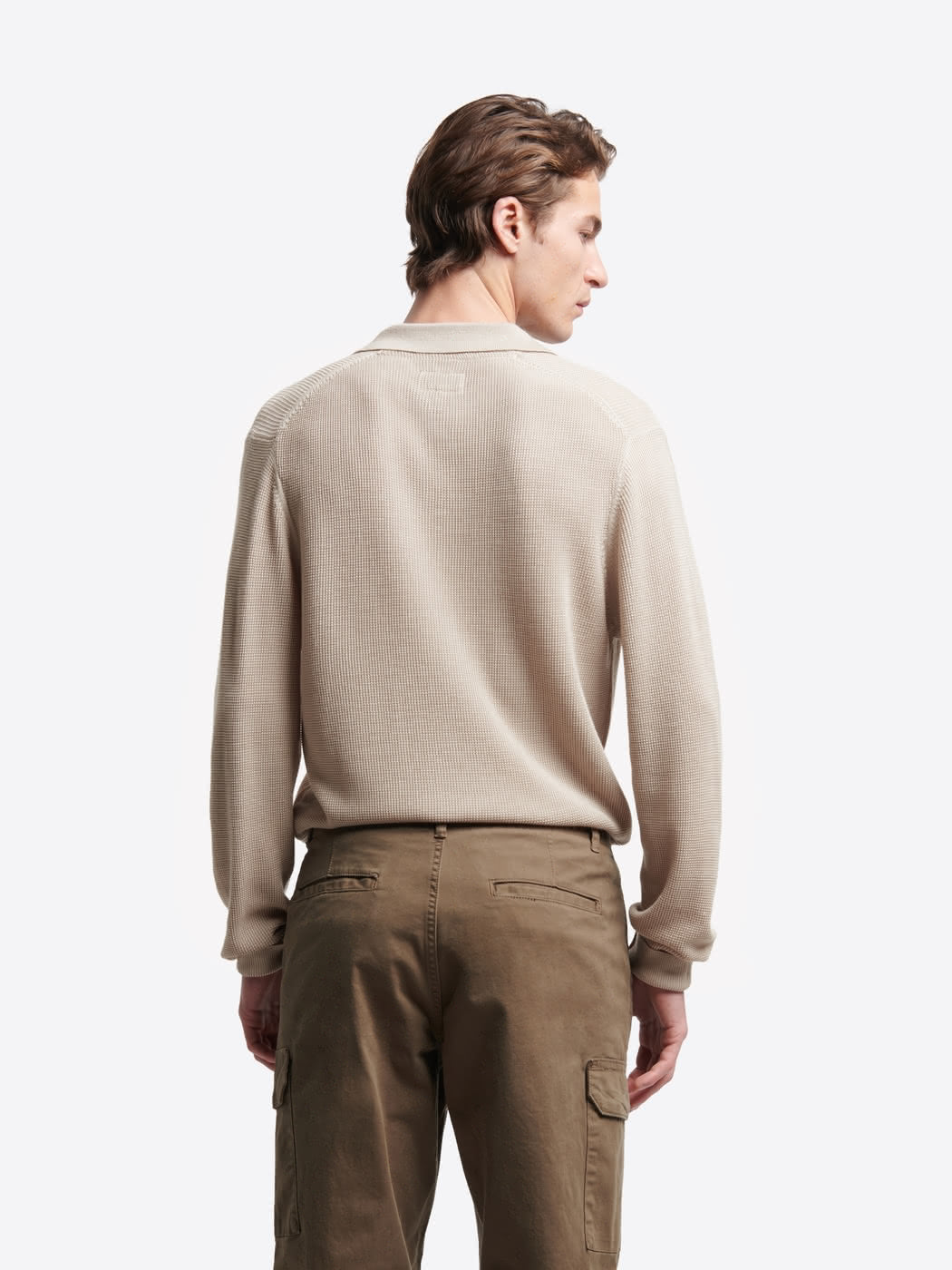 Pull polo col derby en lyocell - DEVRED 1902