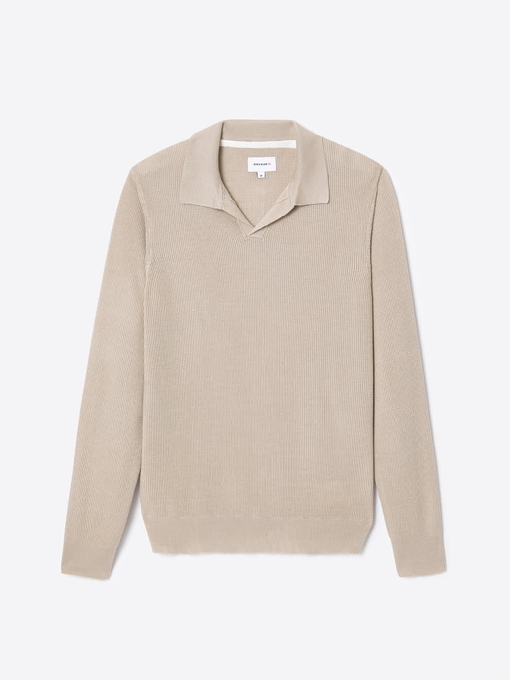 Pull polo col derby en lyocell - DEVRED 1902