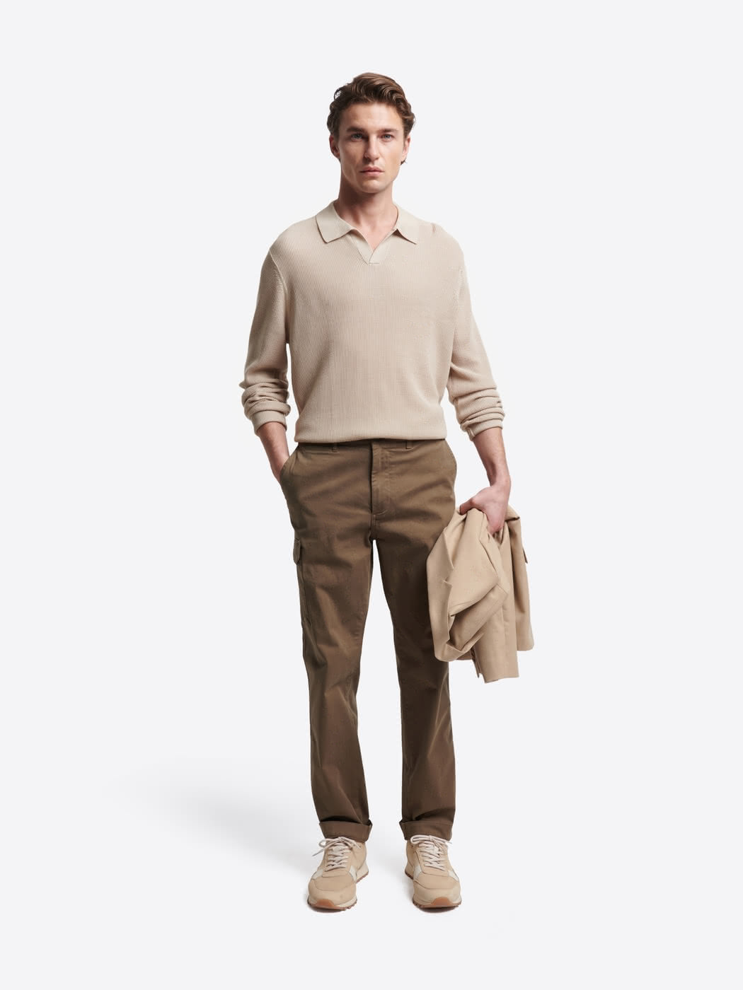 Pull polo col derby en lyocell - DEVRED 1902