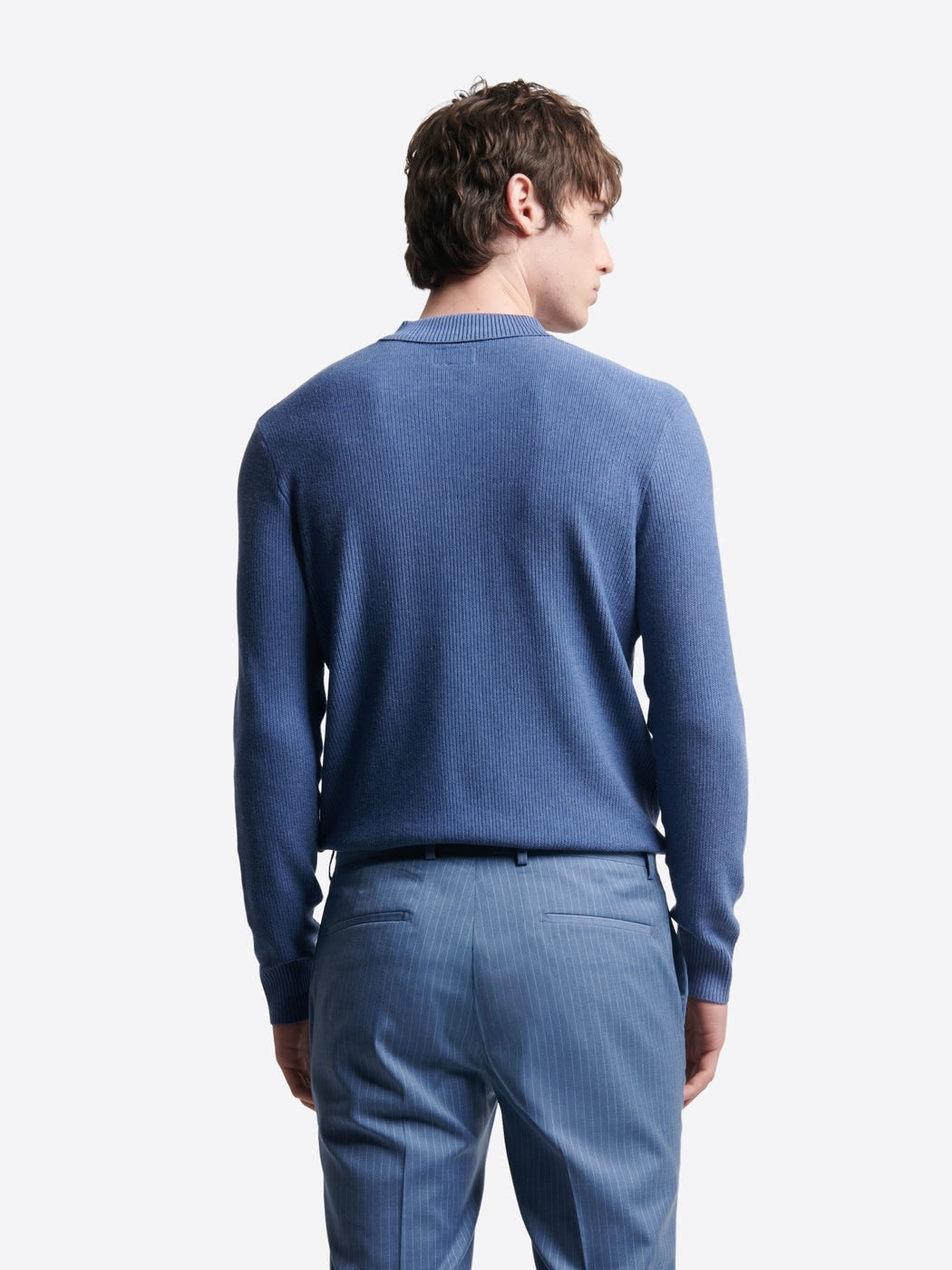 Pull polo col boutonné viscose certifiée - DEVRED 1902