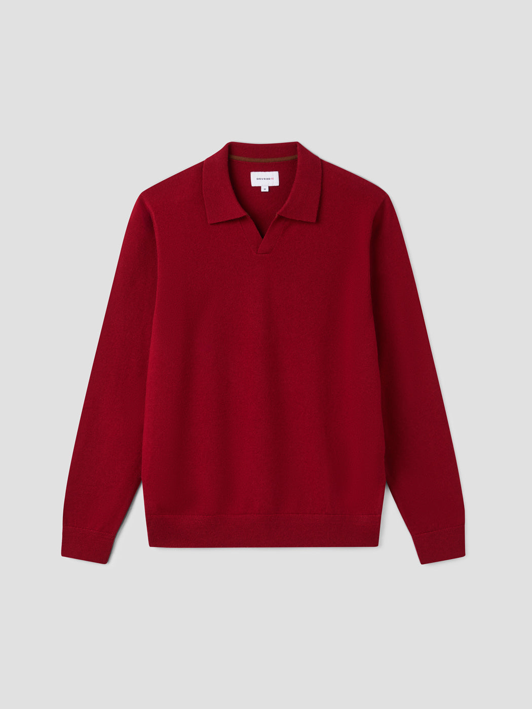 Pull col ouvert en laine et cachemire - DEVRED 1902