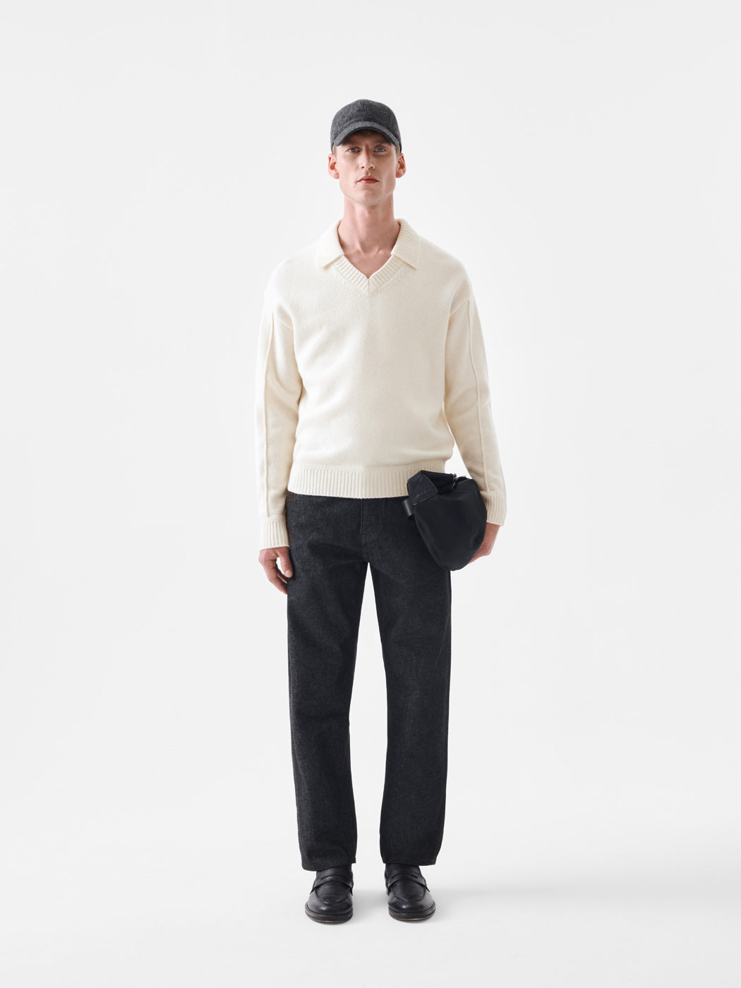 Pull double col polo ouvert  - L'atelier - DEVRED 1902