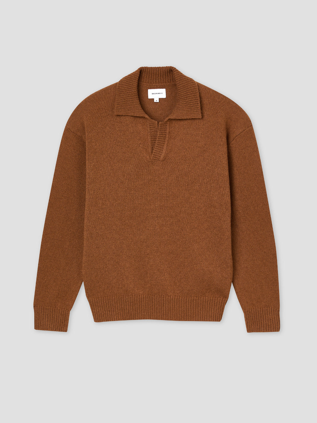 Pull polo col ouvert en laine mélangée - DEVRED 1902