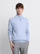 Pull col polo zippé en viscose certifiée - DEVRED 1902