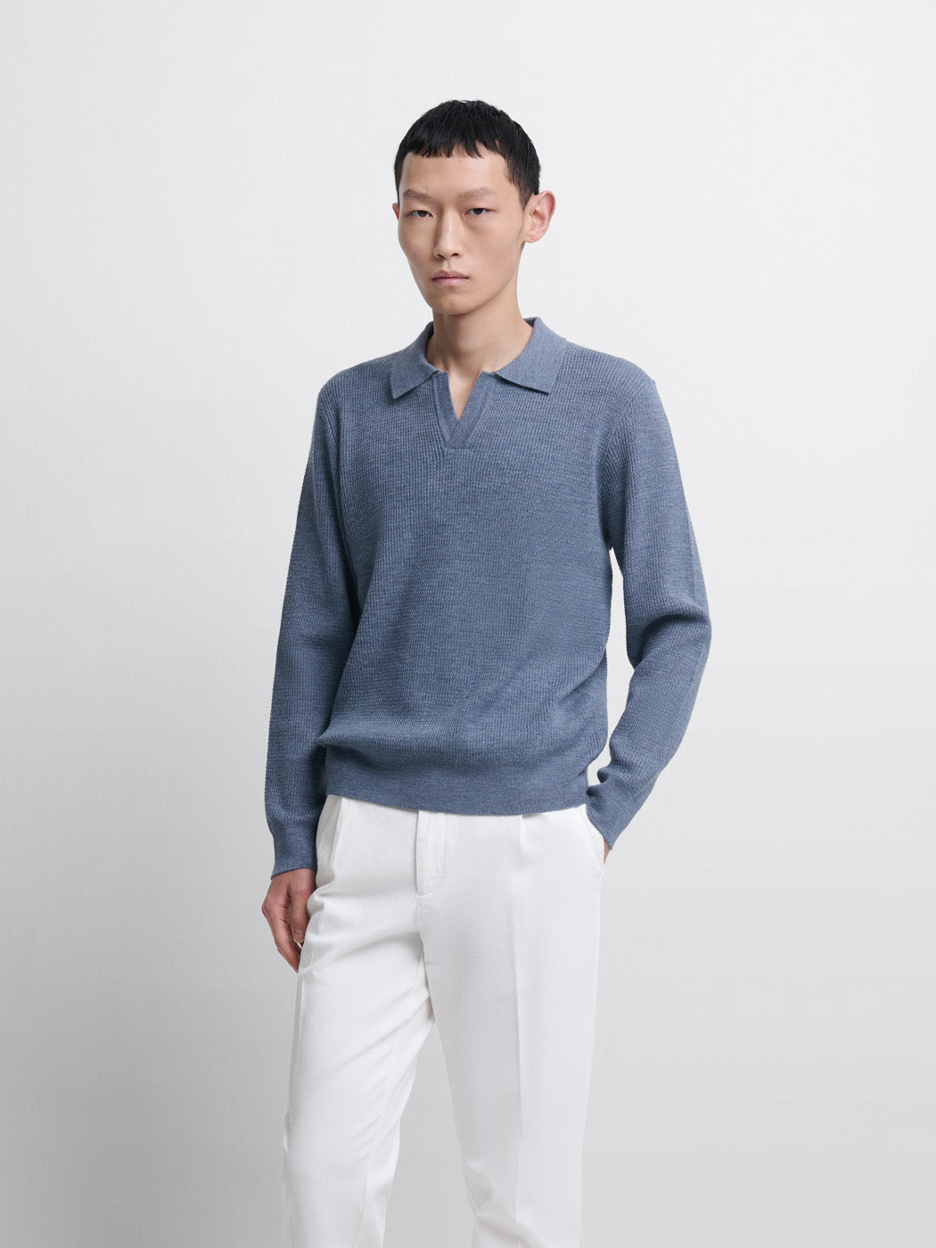 Pull col polo ouvert - DEVRED 1902