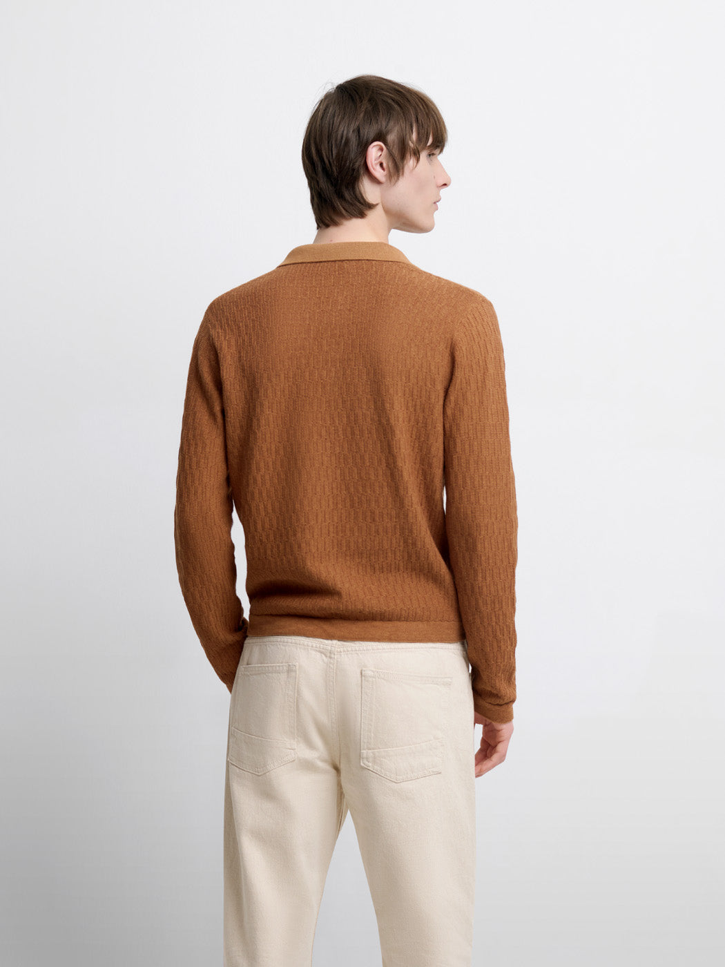 PULL COL POLO HOMME - DEVRED 1902